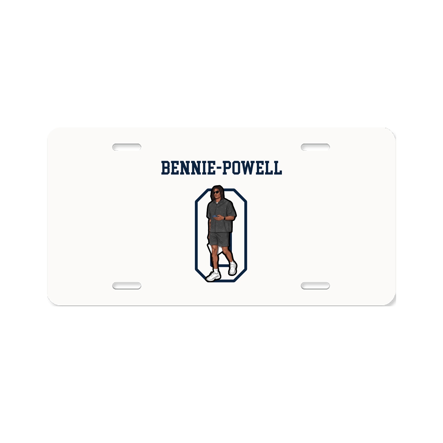 License Plate — Shirsey in Classic