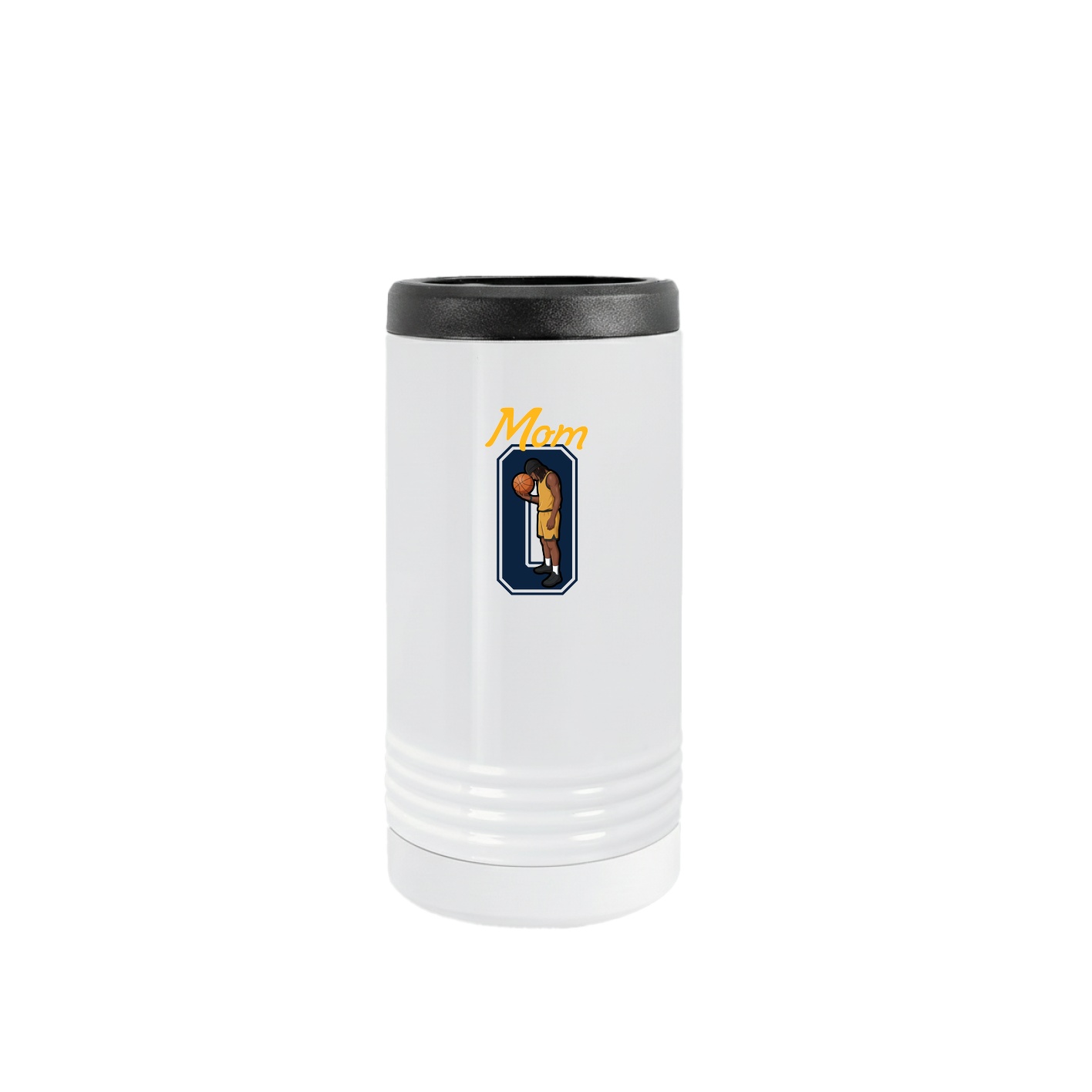 Slim Beverage Holder — Mothers Day Shirsey in White