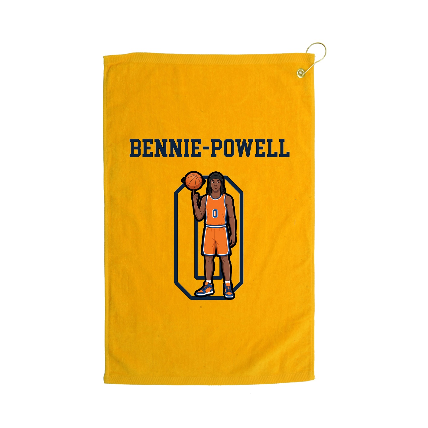 Golf Towel — Shirsey in Gold