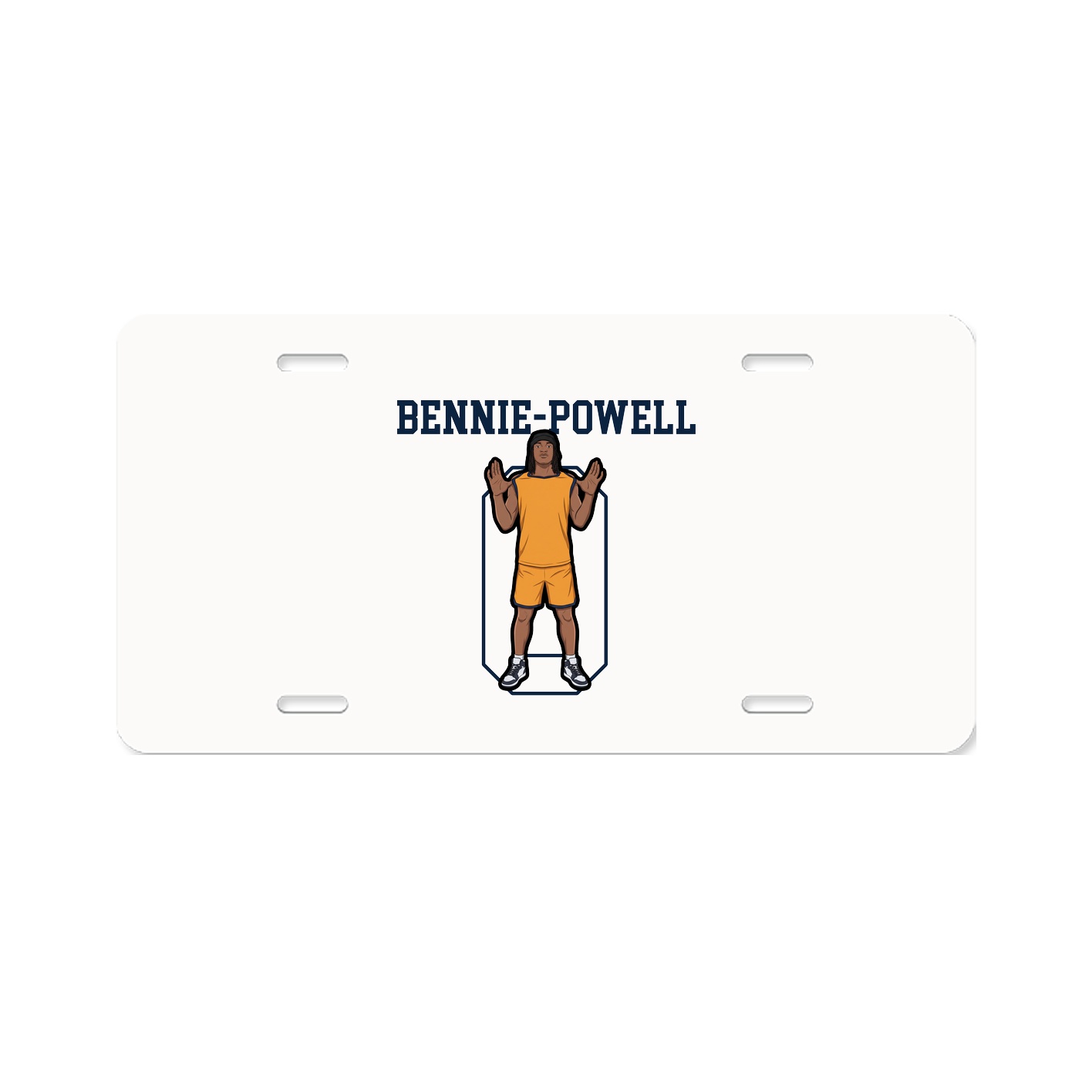 License Plate — Shirsey in Classic