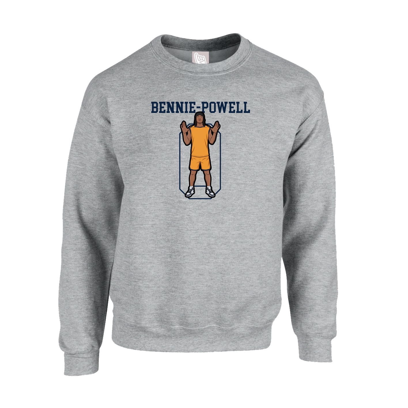 Fleece Crew — Shirsey in Grey