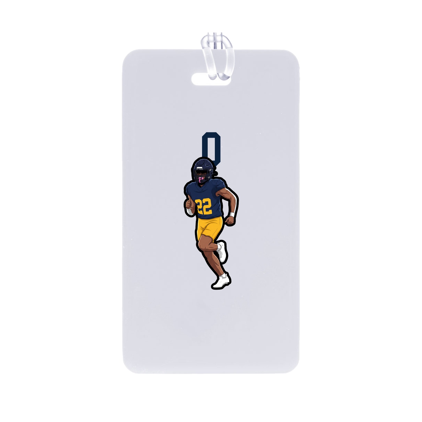Bag Tag — Number Top in Classic