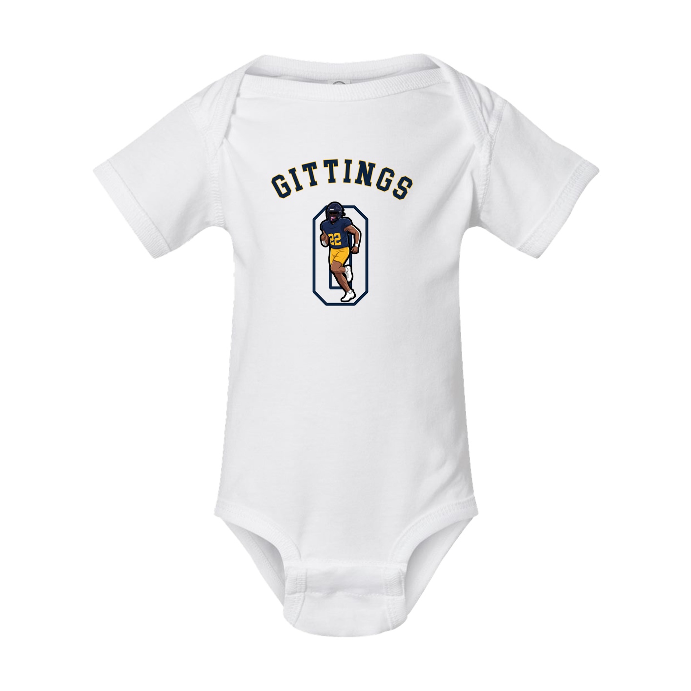 Baby Onesie — Shirsey Arch in White