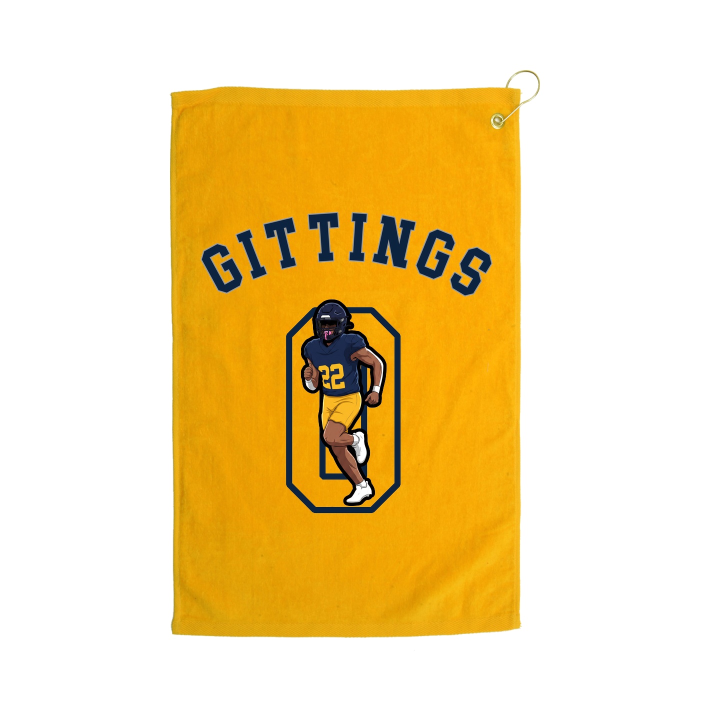 Golf Towel — Shirsey Arch in Gold