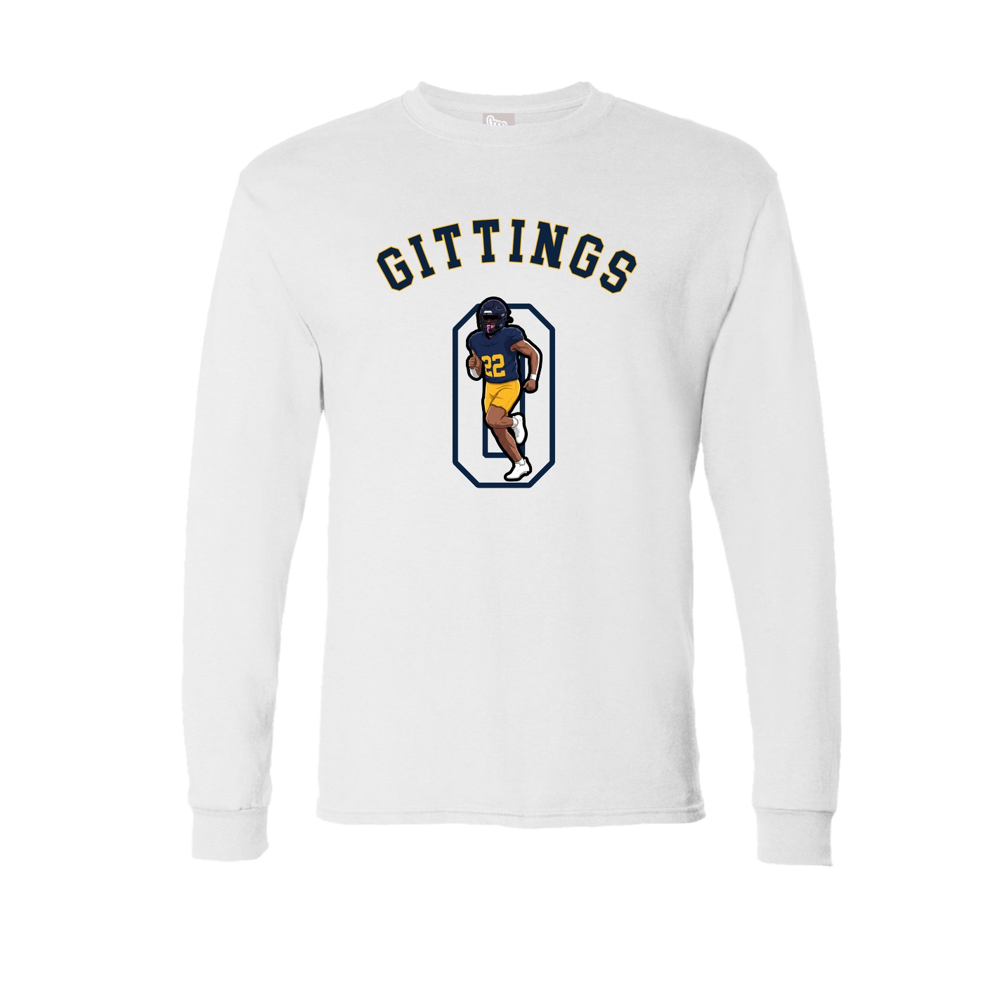 Long Sleeve Tee — Shirsey Arch in White