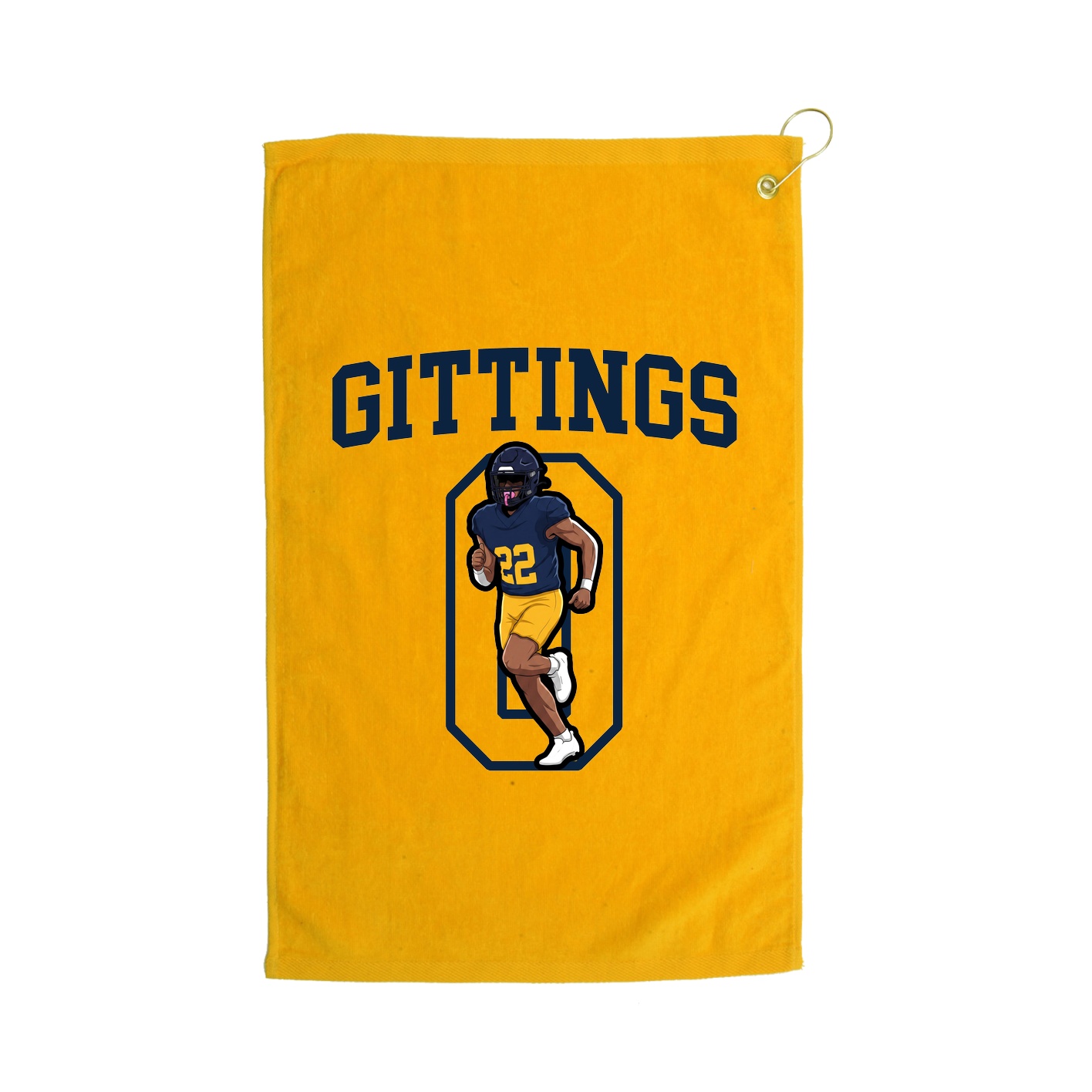 Golf Towel — Shirsey in Gold