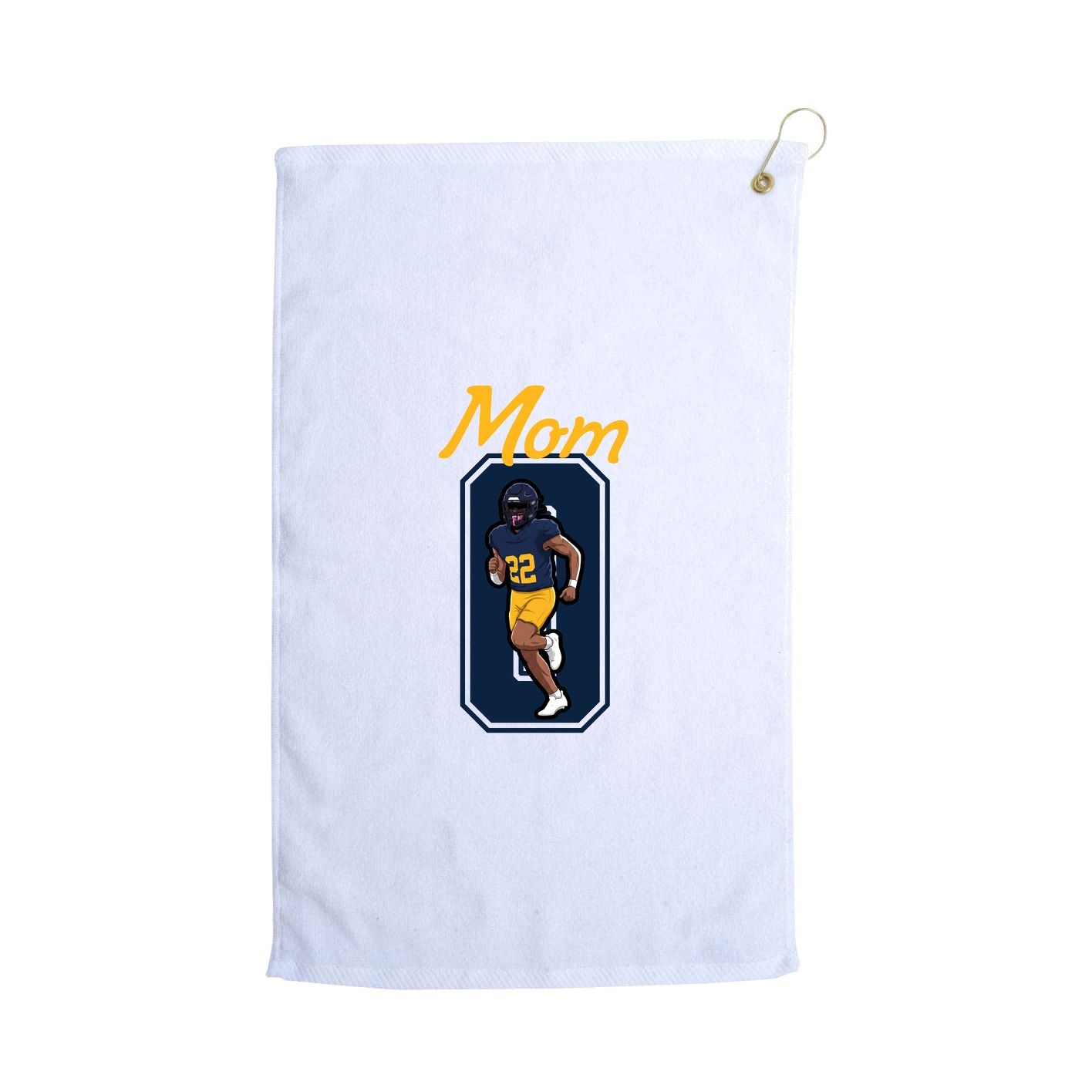 Golf Towel — Mothers Day Shirsey in White
