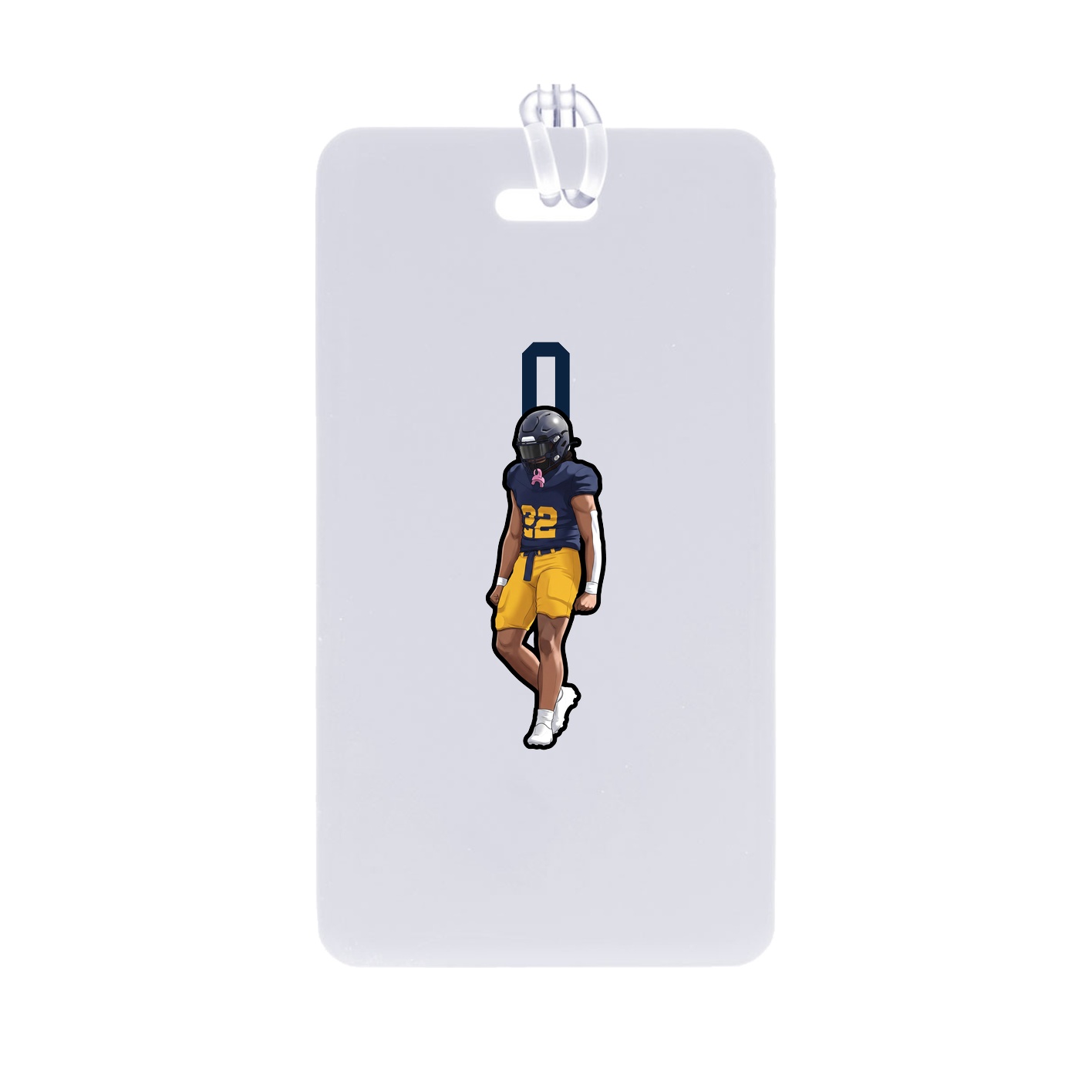 Bag Tag — Number Top in Classic