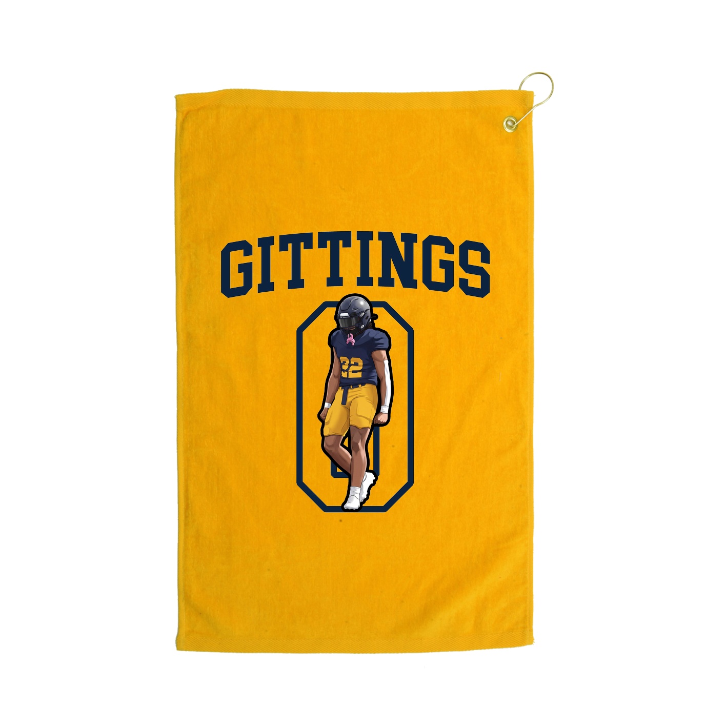 Golf Towel — Shirsey in Gold