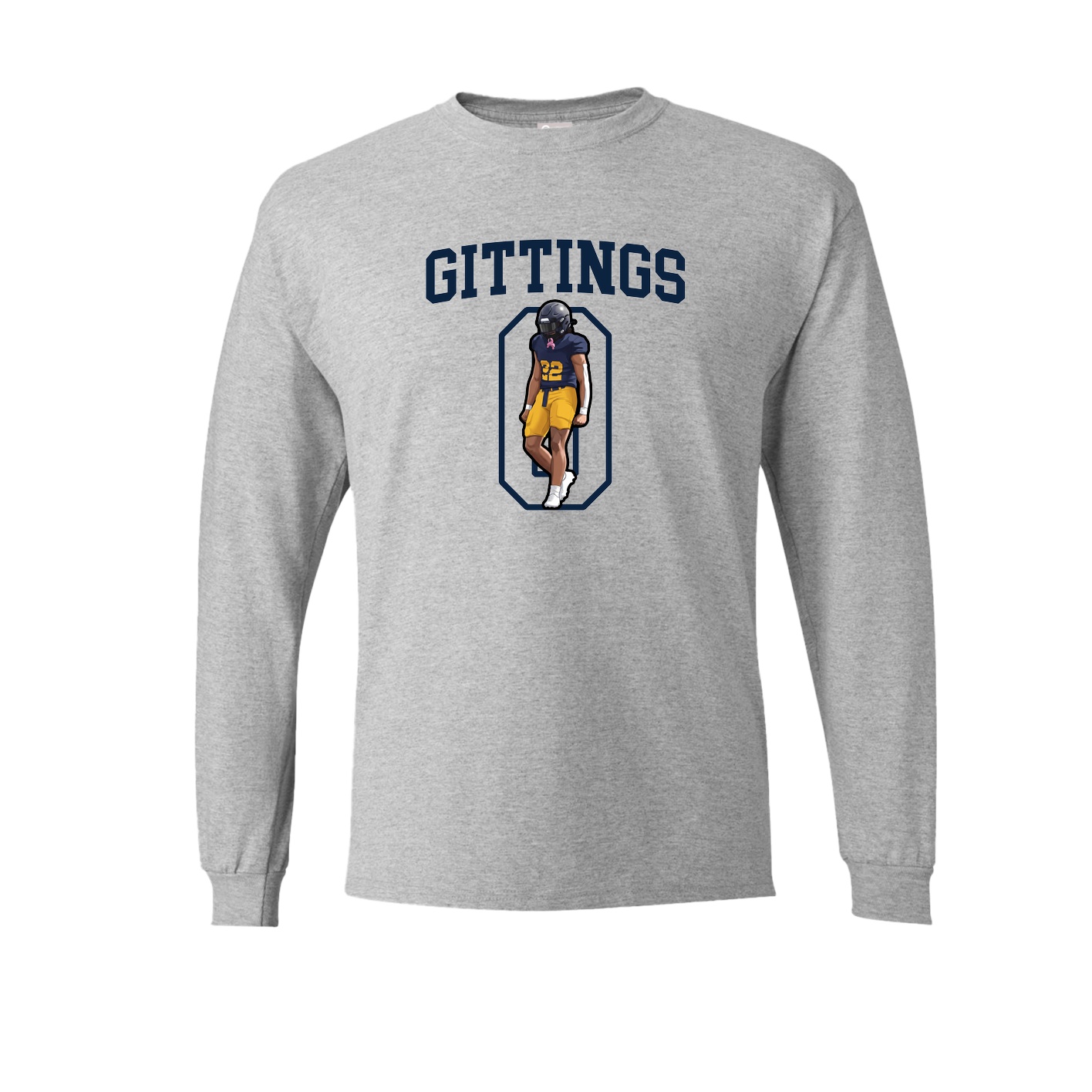 Long Sleeve Tee — Shirsey in Grey