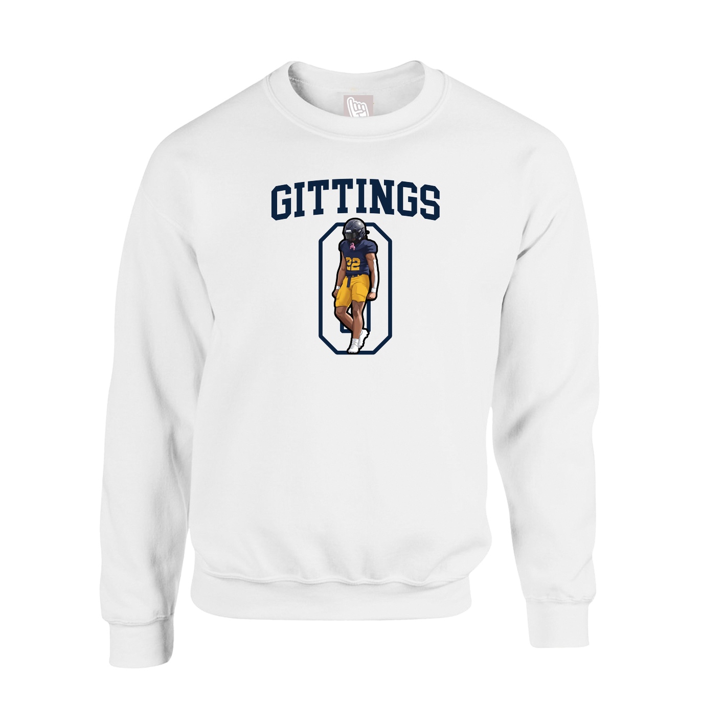 Fleece Crew — Shirsey in White