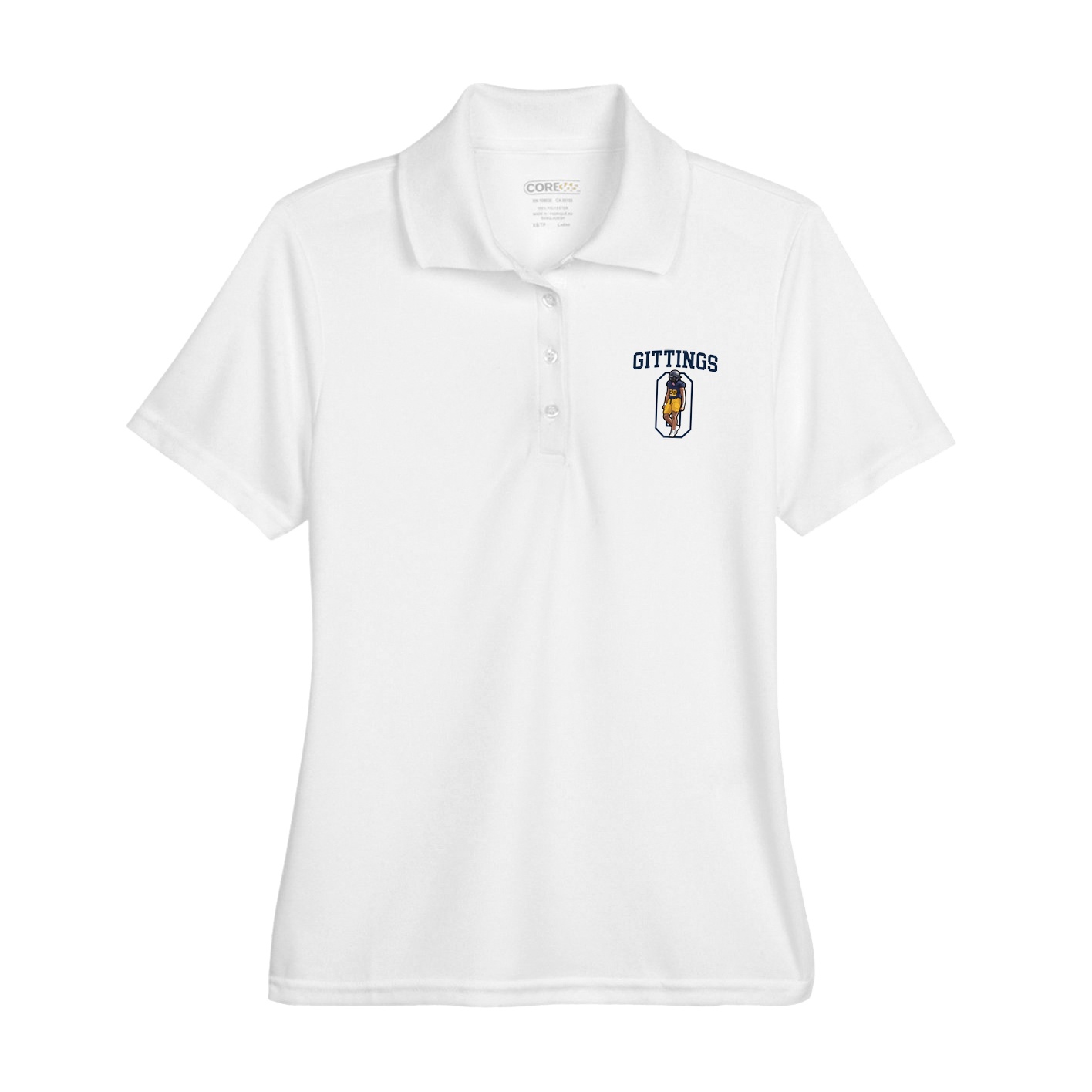 Womens Performance Polo — Shirsey in White