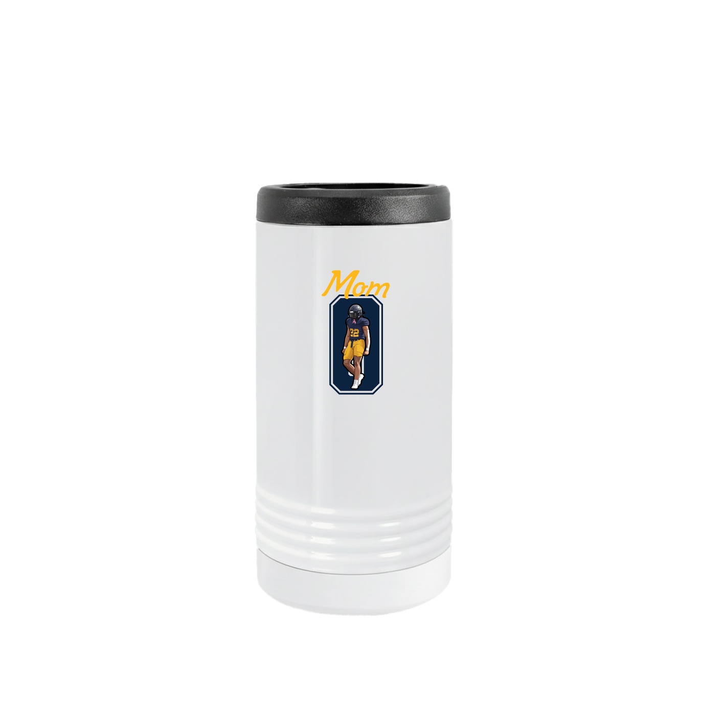 Slim Beverage Holder — Mothers Day Shirsey in White