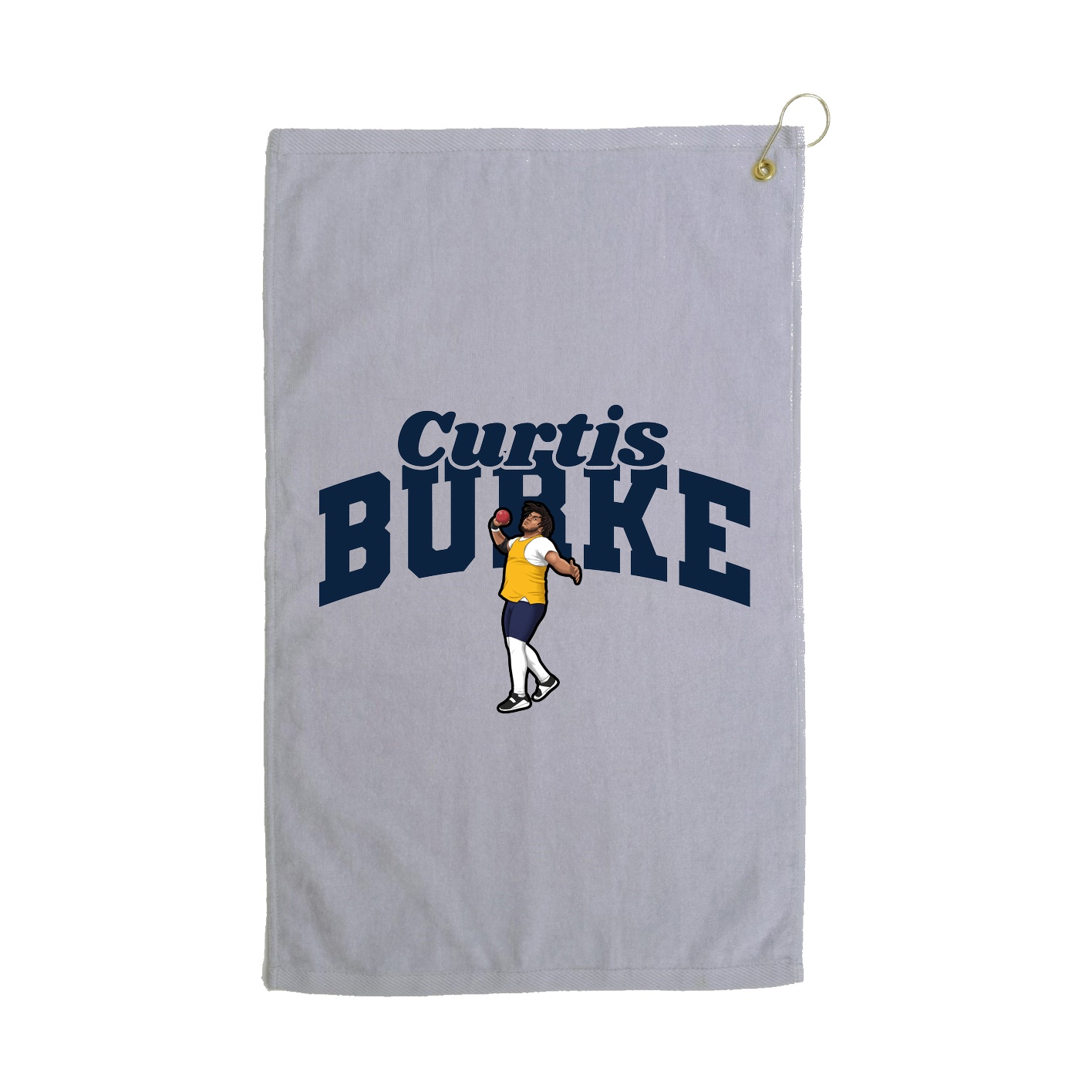Golf Towel — Signature Arch in Grey