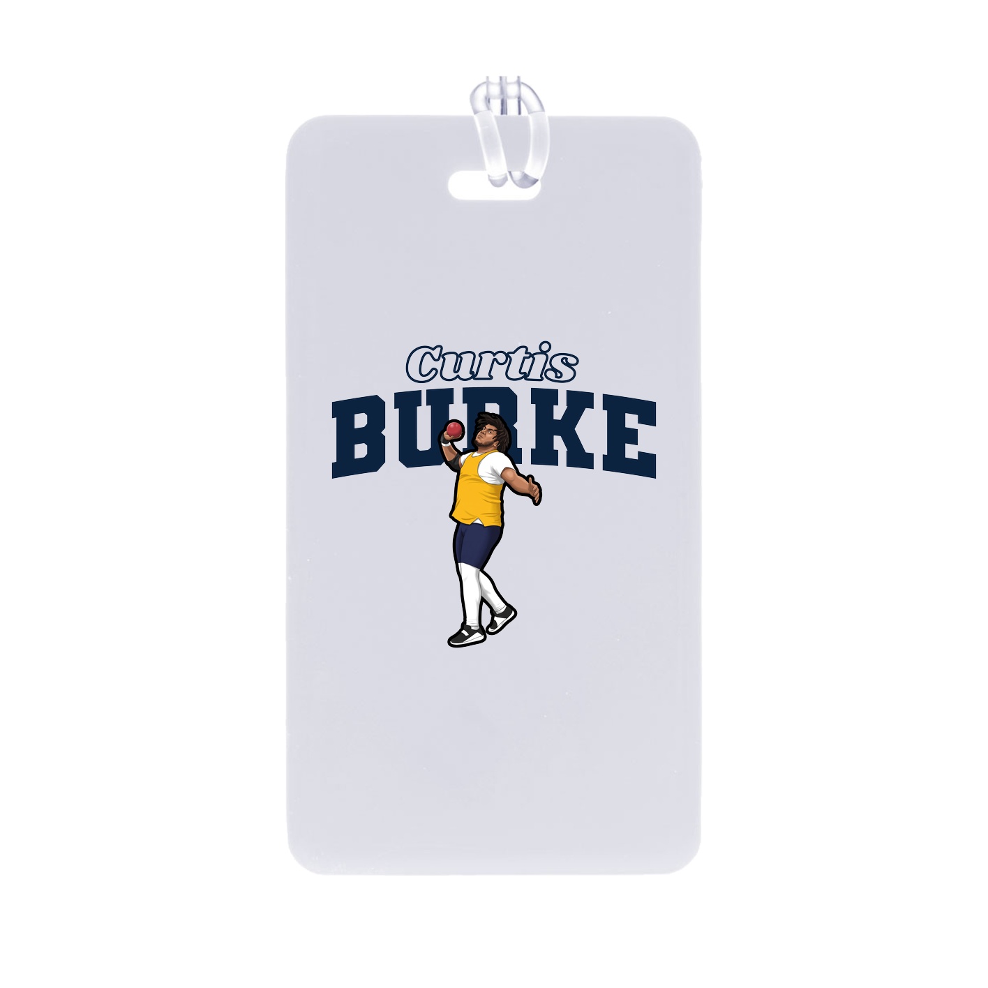 Bag Tag — Name Arch in Classic