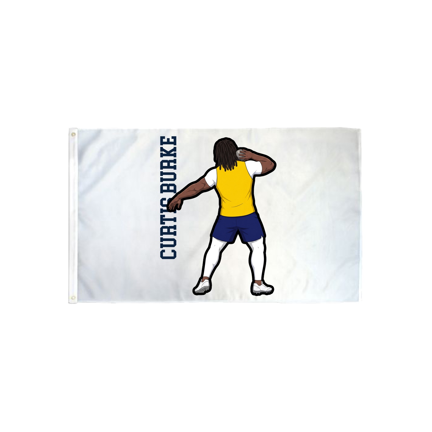 3x5 Flag — Name Vertical in Classic