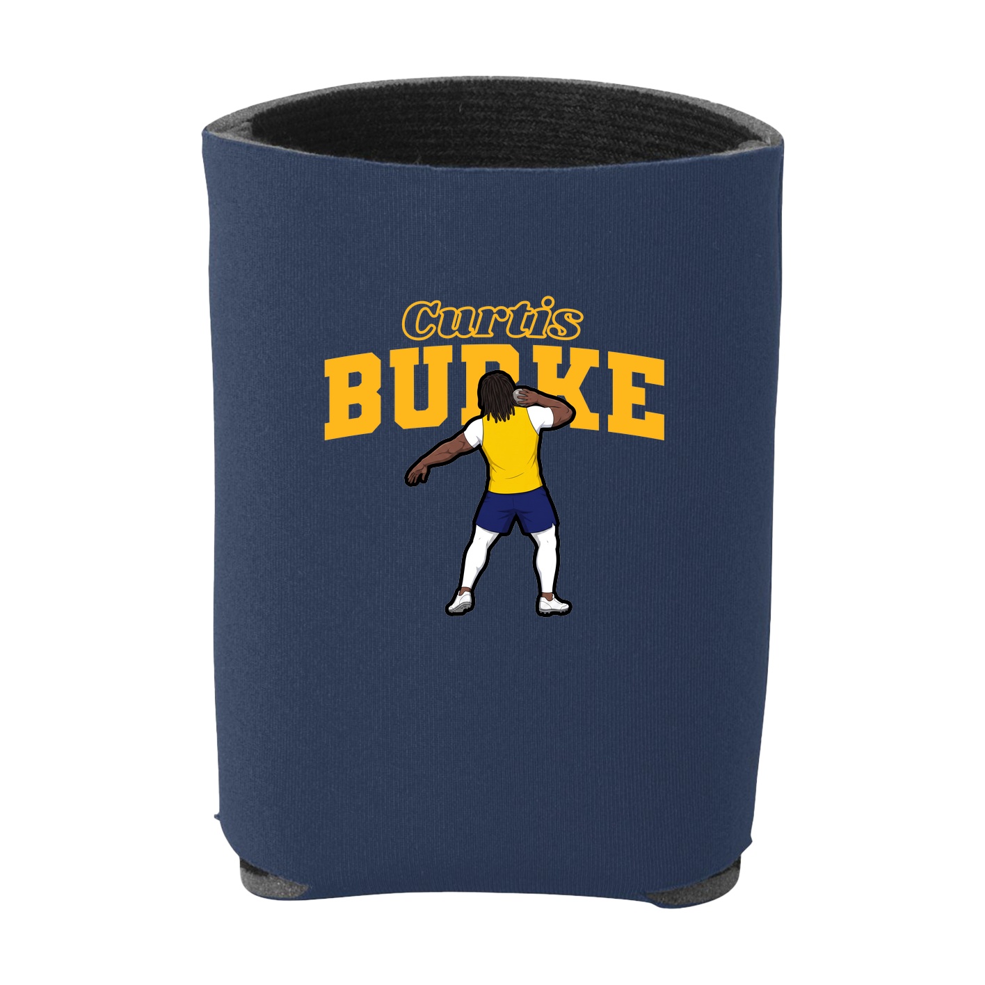 Can Holder — Name Arch in Navy