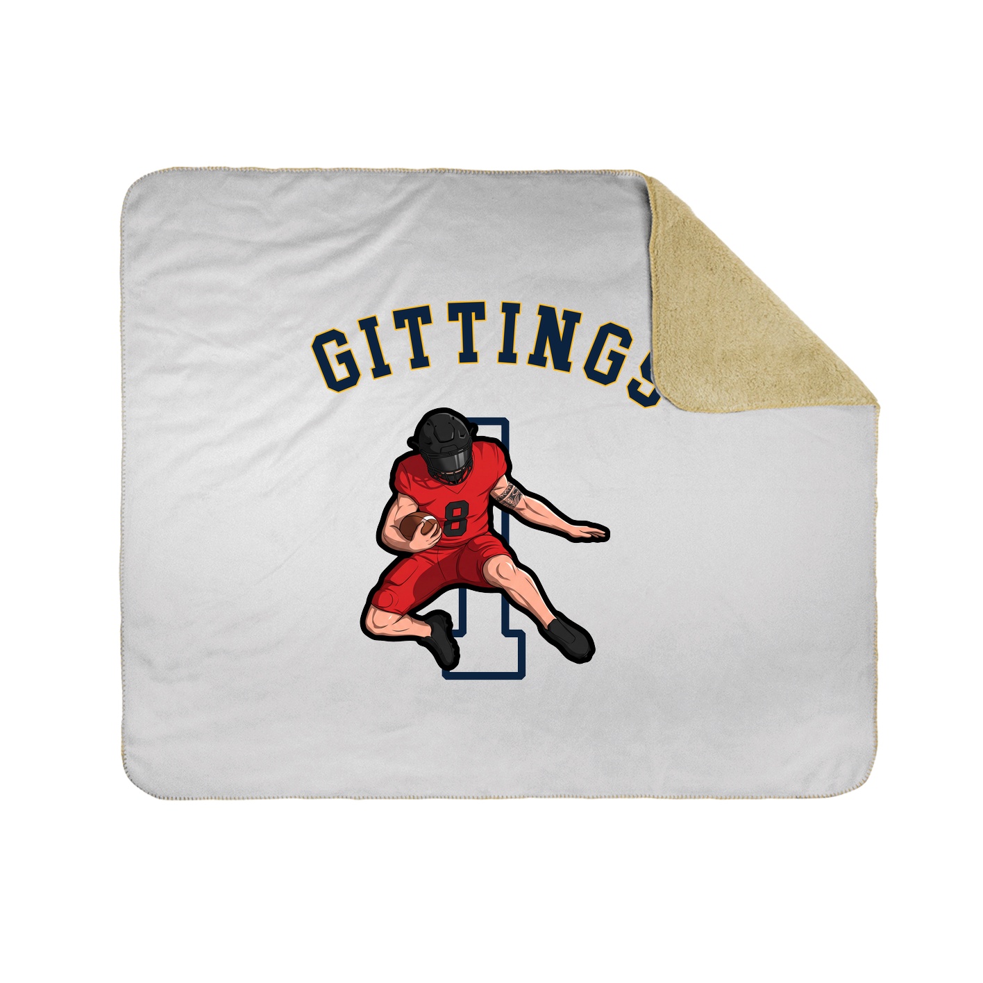 Throw Blanket — Shirsey Arch in White