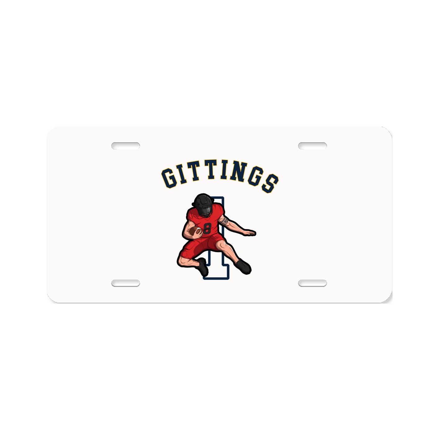 License Plate — Shirsey Arch in Classic