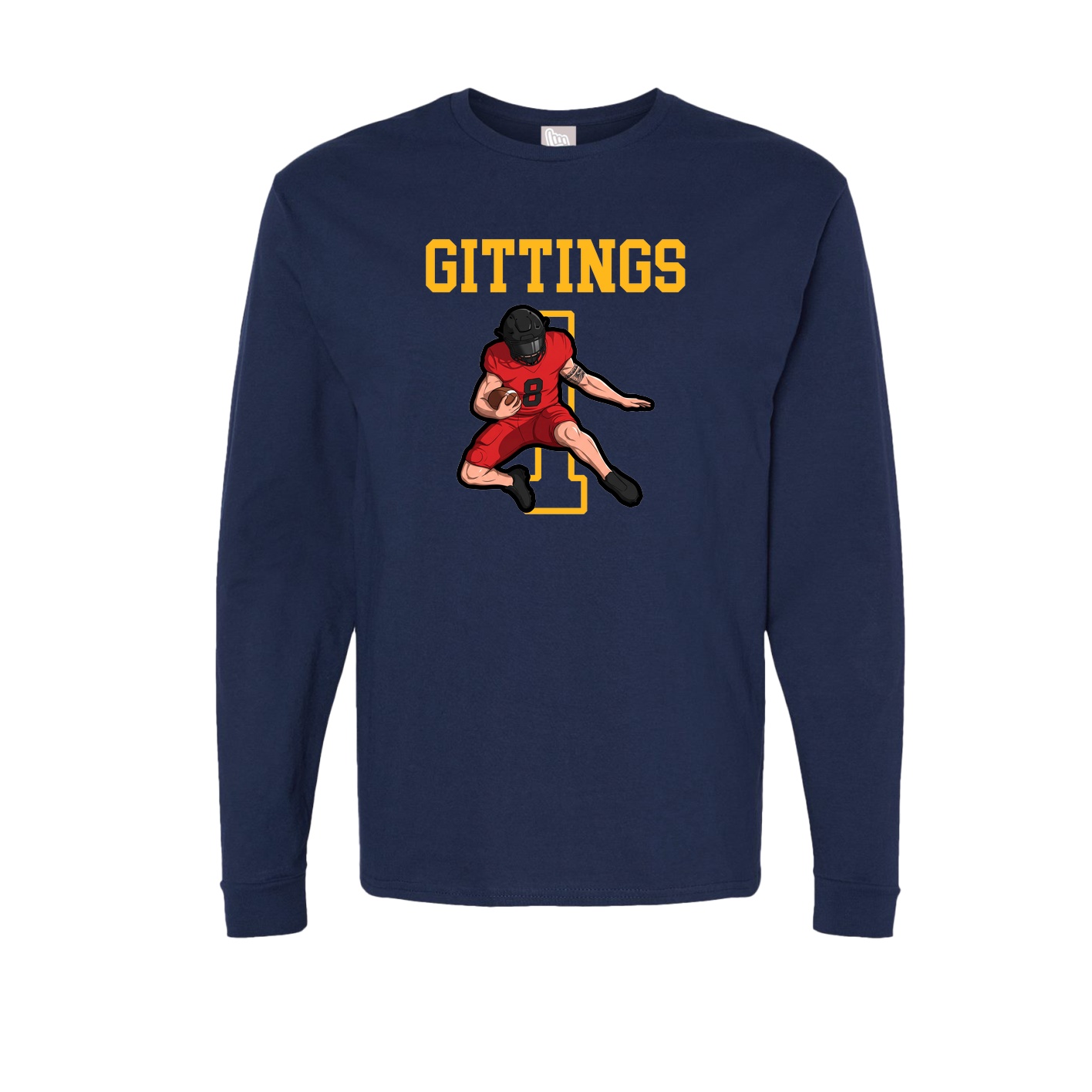 Long Sleeve Tee — Shirsey in Navy