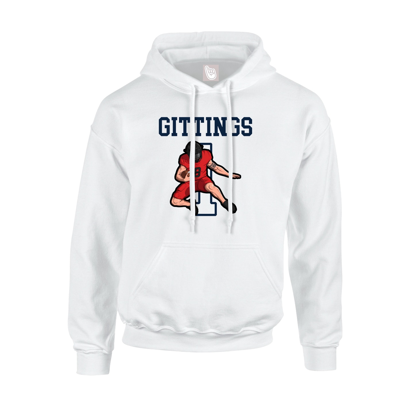 Youth Hoodie — Shirsey in White