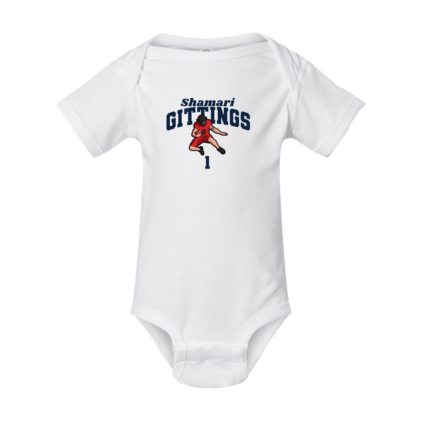 Baby Onesie — Signature Arch in White