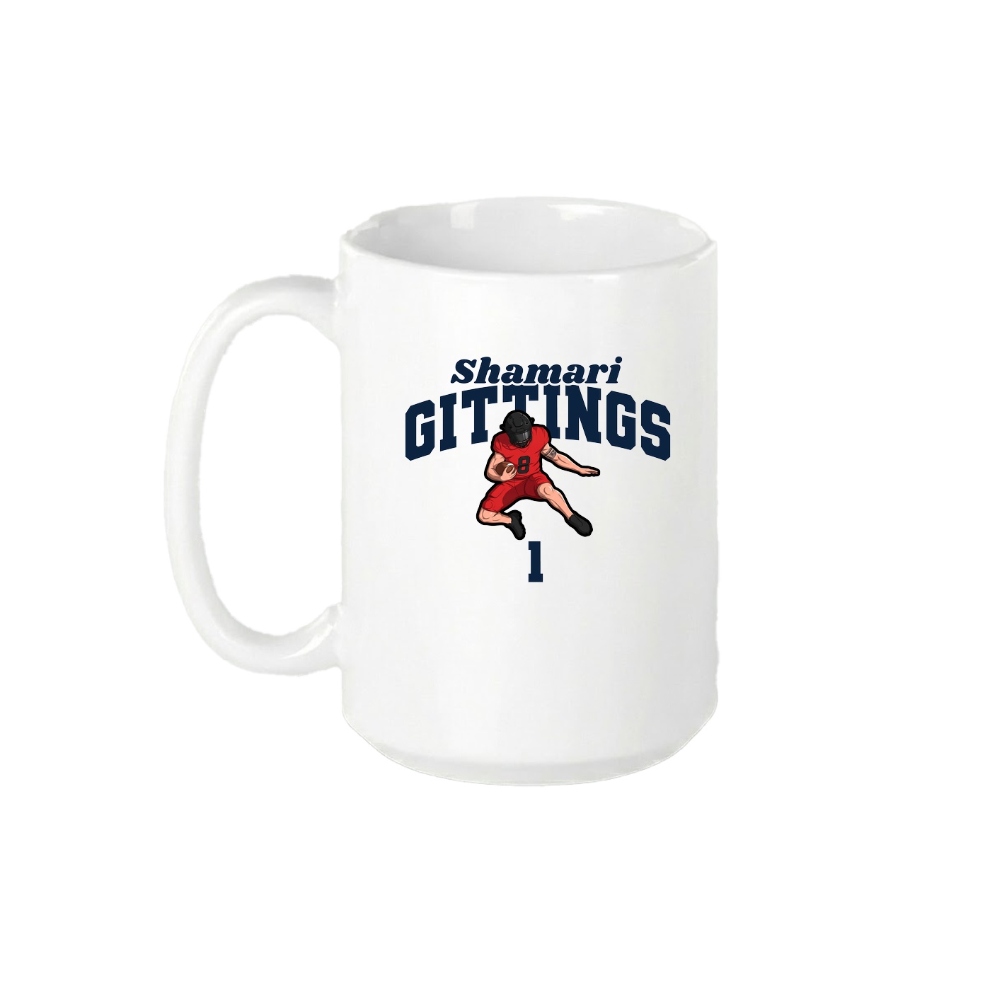 15oz Coffee Mug — Signature Arch in White