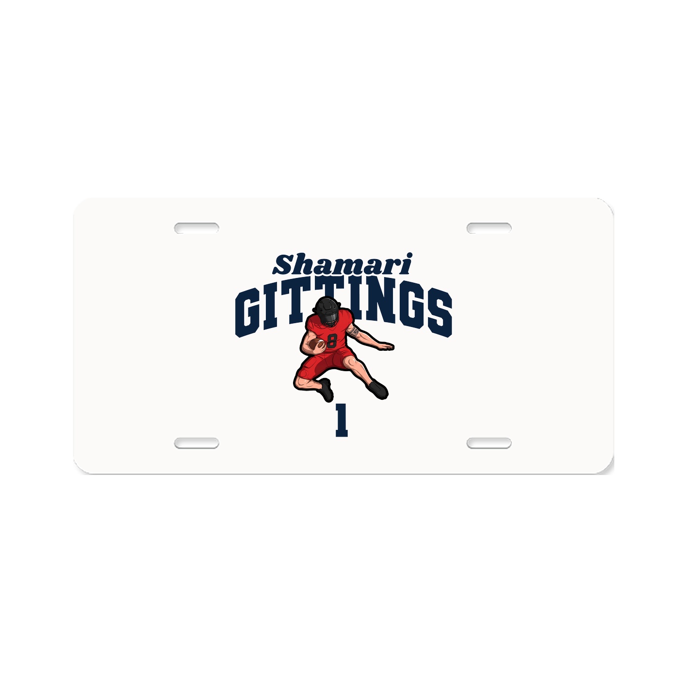 License Plate — Signature Arch in Classic