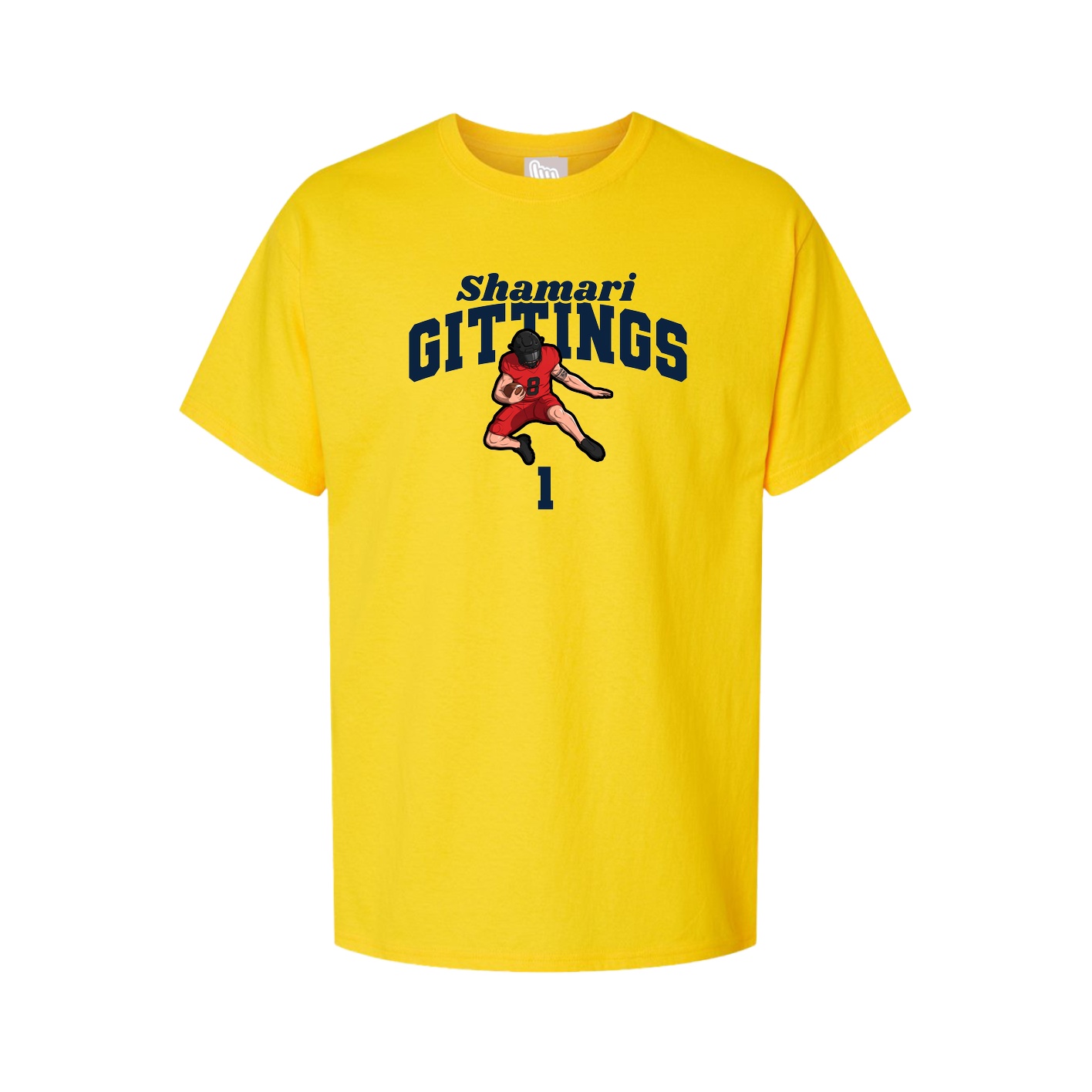 Youth Tee — Signature Arch in Gold