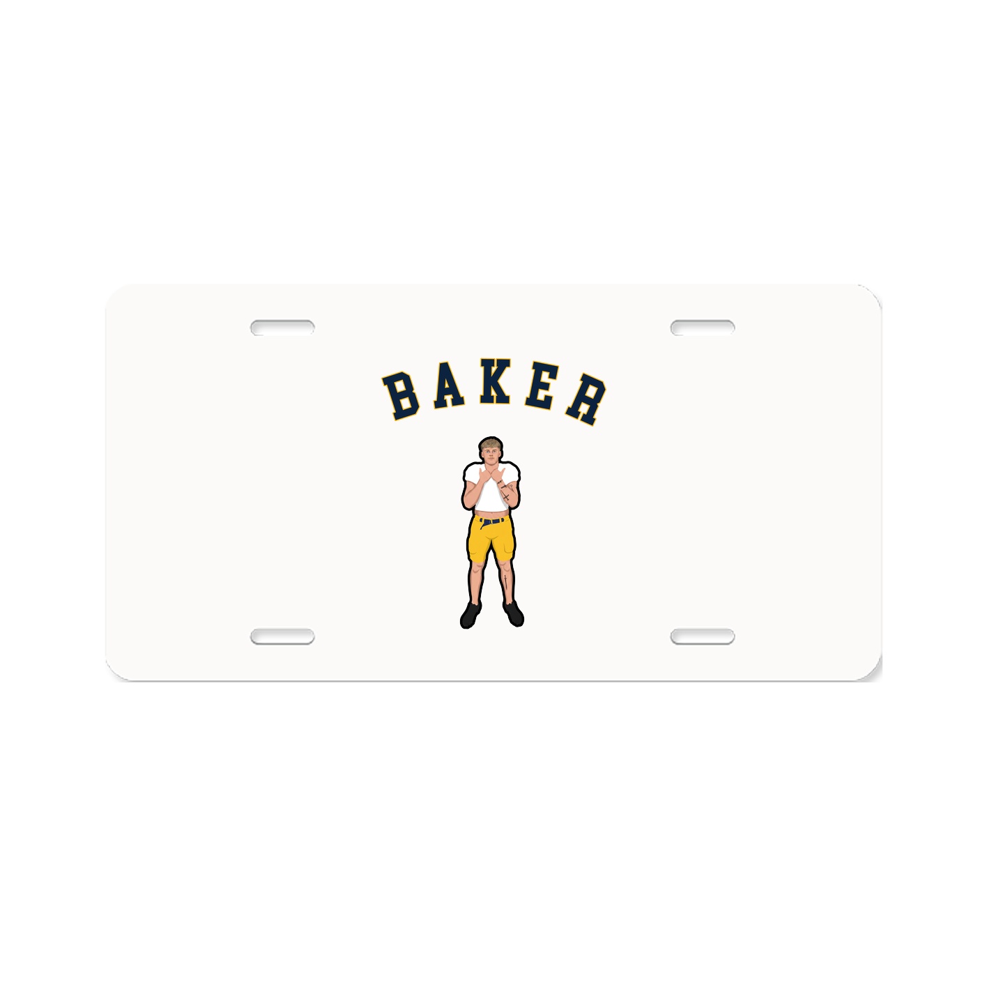 License Plate — Shirsey Arch in Classic