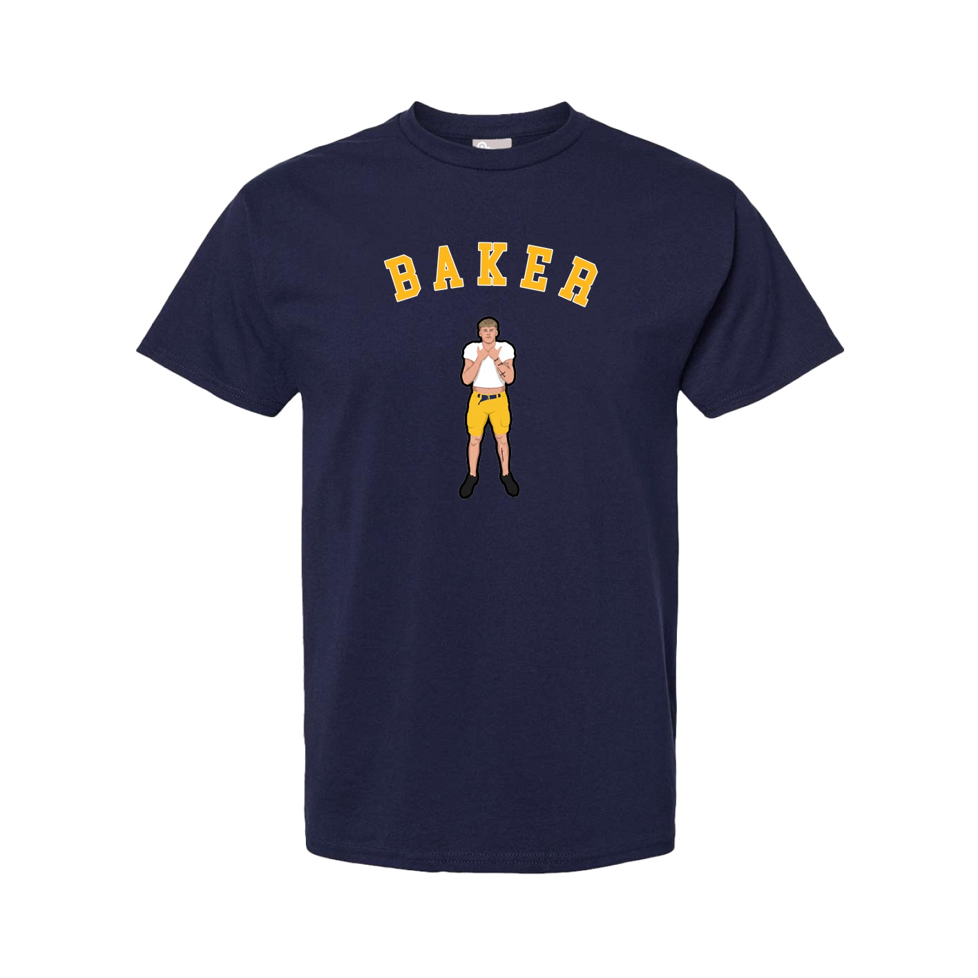 Youth Tee — Shirsey Arch in Navy