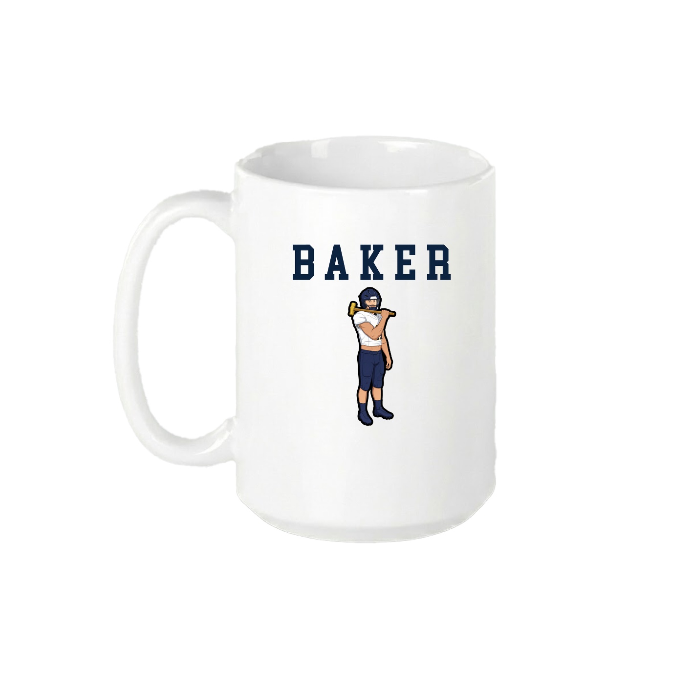 15oz Coffee Mug — Shirsey in White