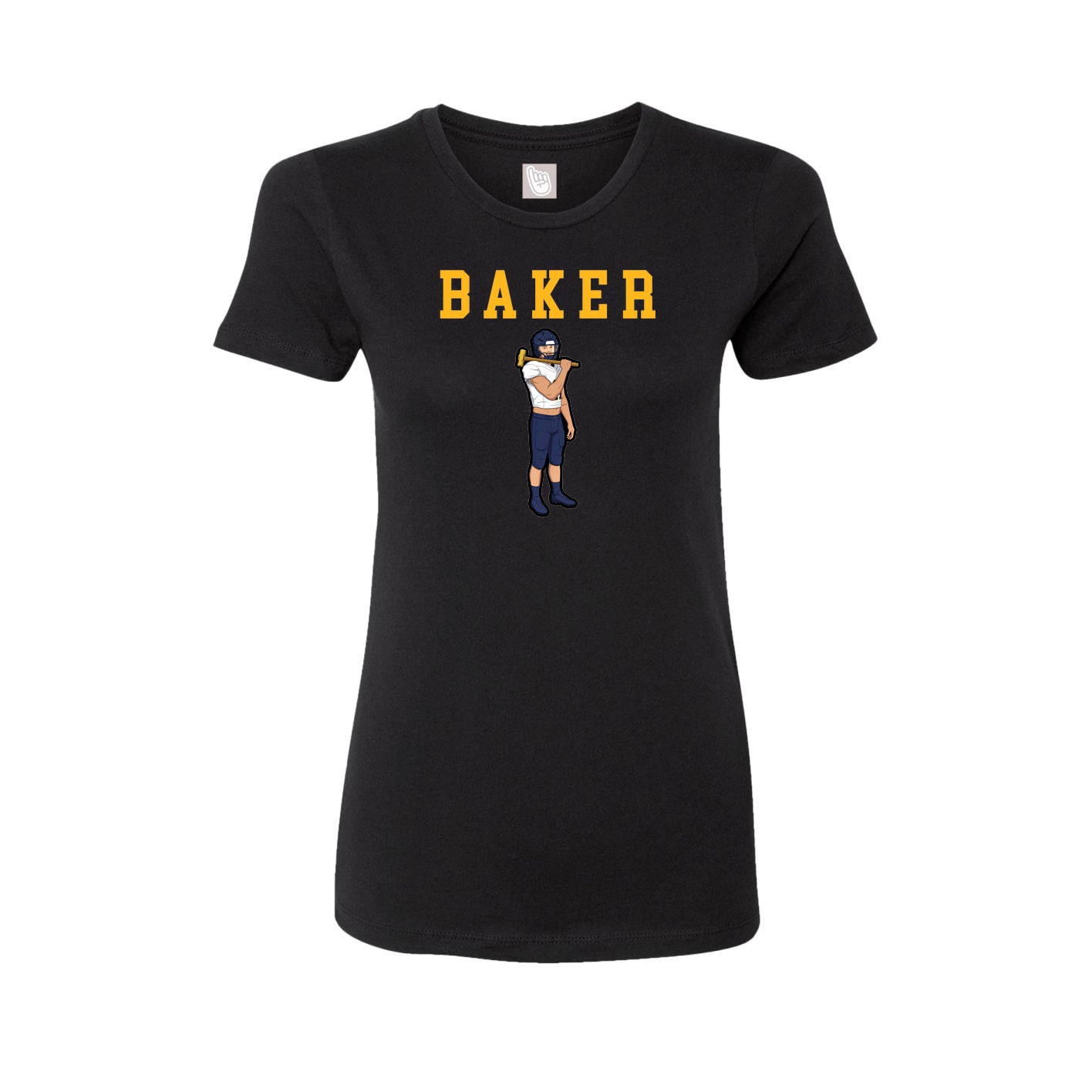 Fitted Women's Tee — Shirsey in Black