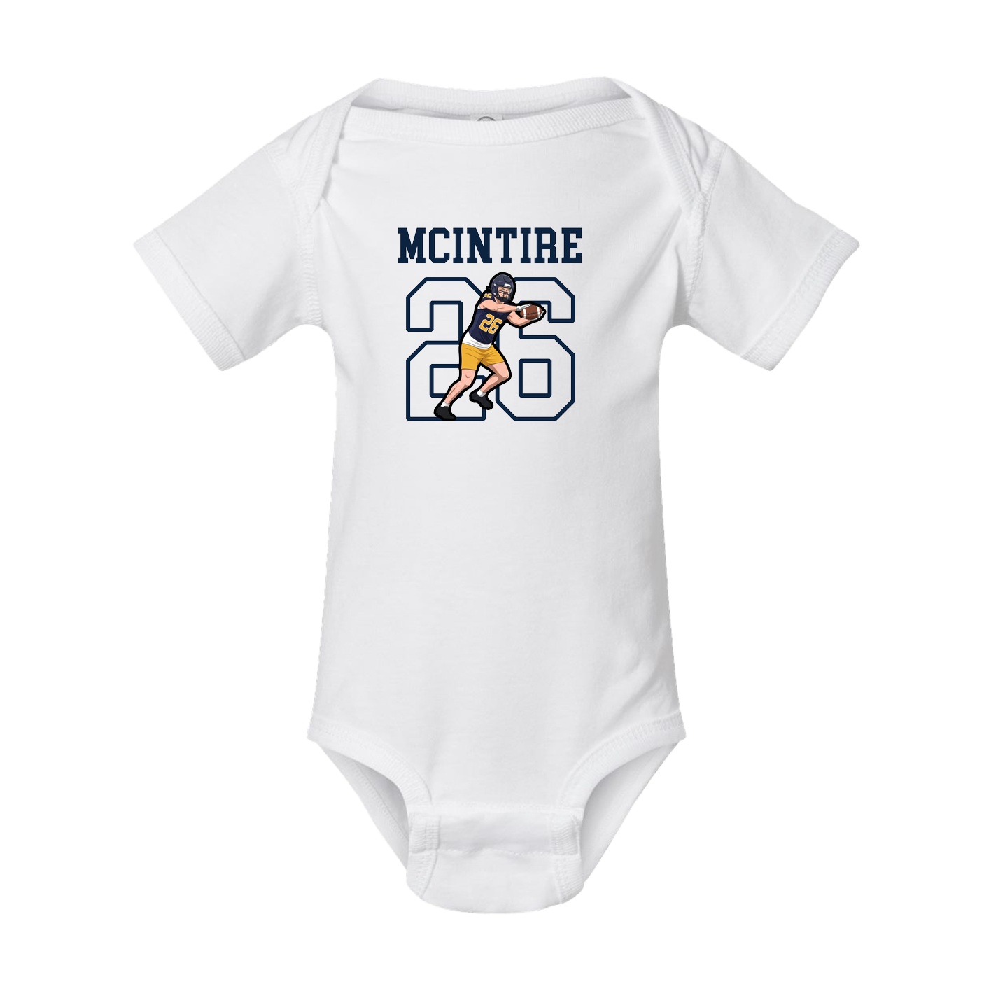 Baby Onesie — Shirsey in White