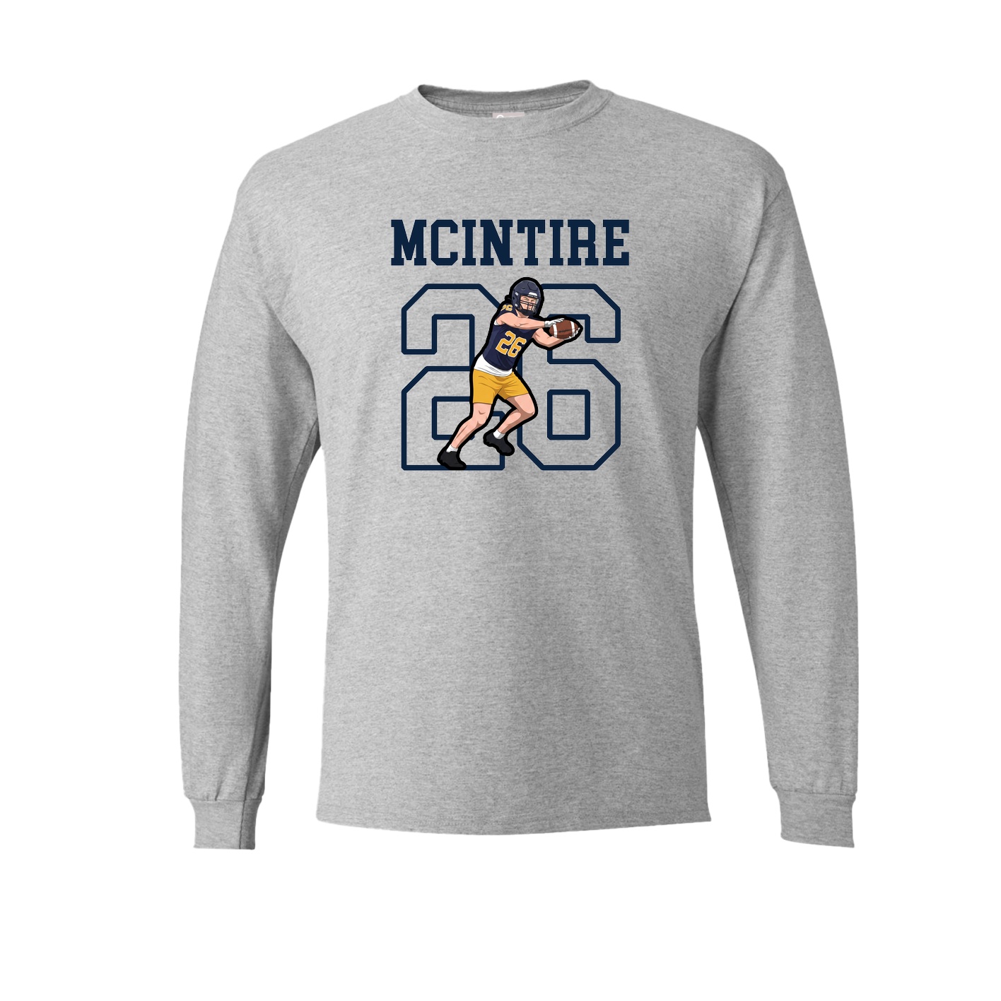 Long Sleeve Tee — Shirsey in Grey