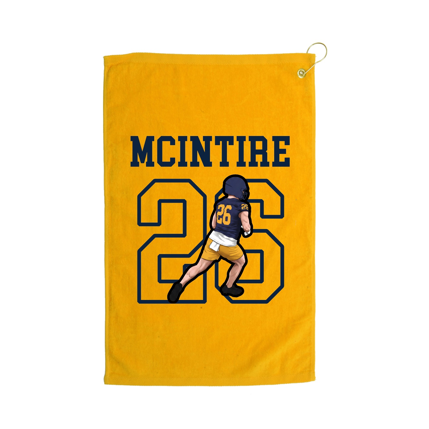 Golf Towel — Shirsey in Gold