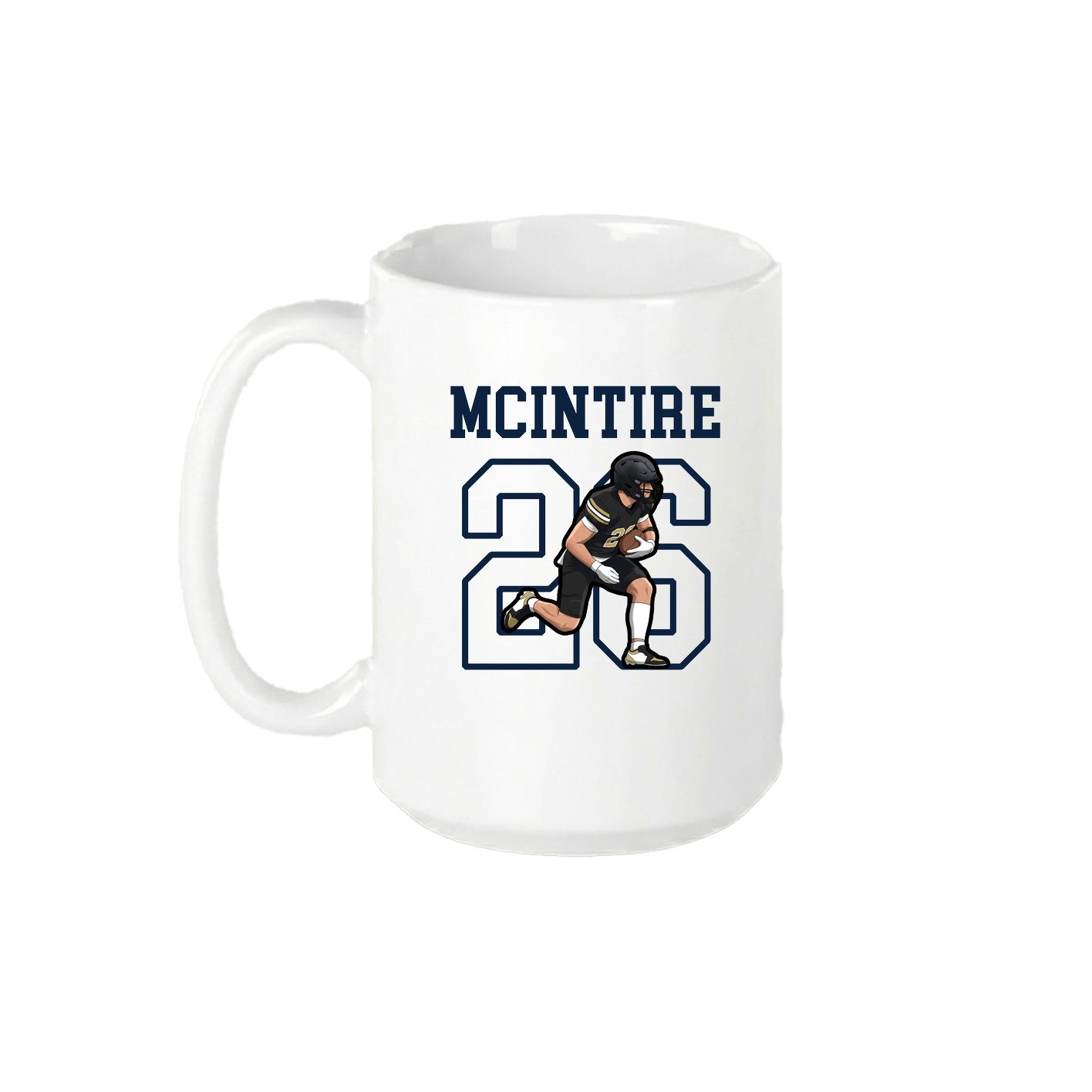 15oz Coffee Mug — Shirsey in White