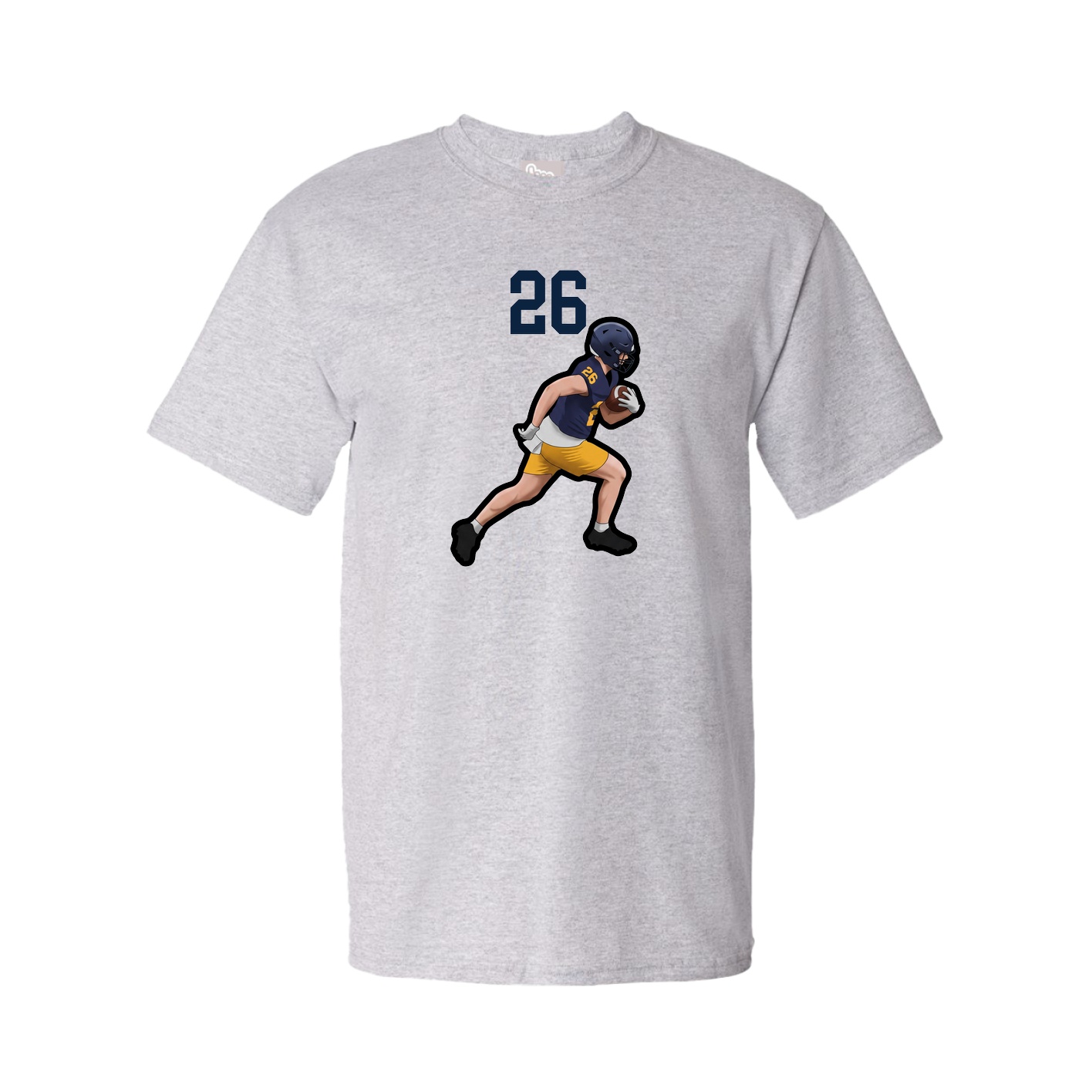 Tee — Number Top in Grey