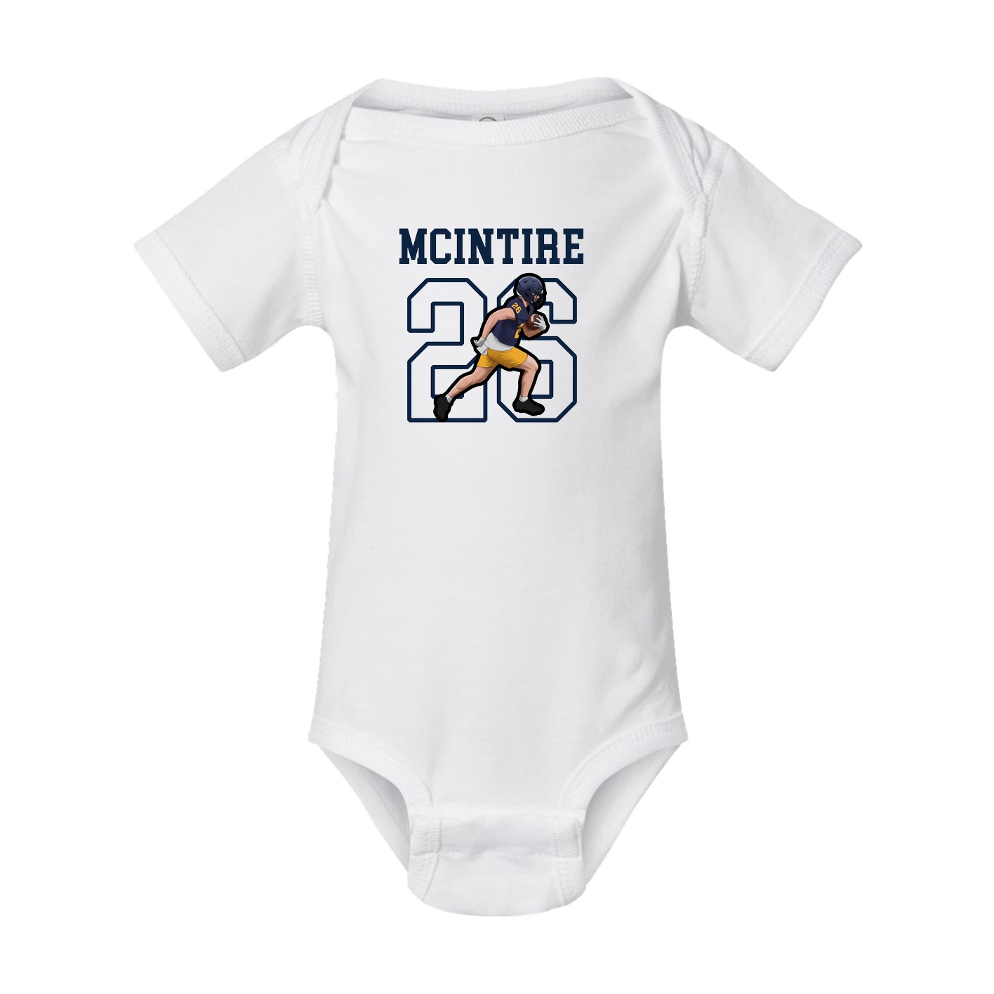 Baby Onesie — Shirsey in White
