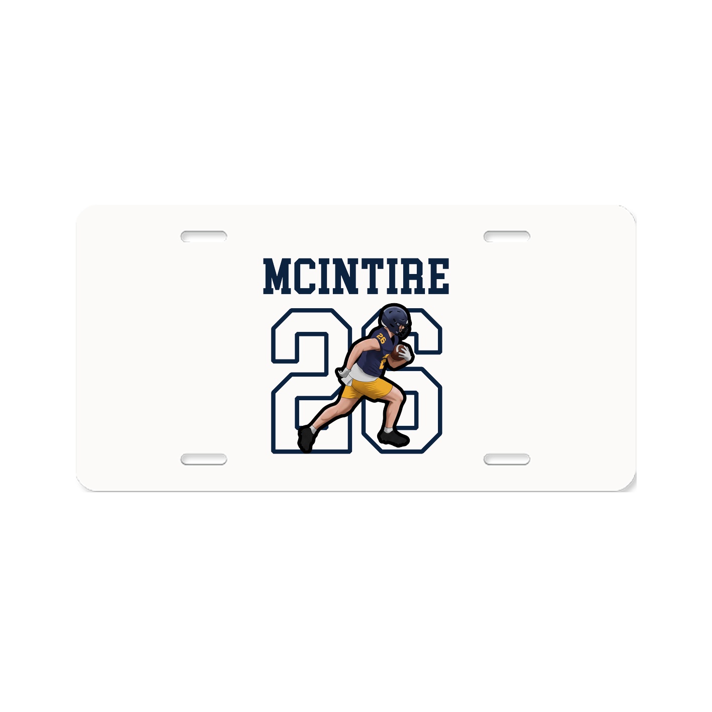 License Plate — Shirsey in Classic