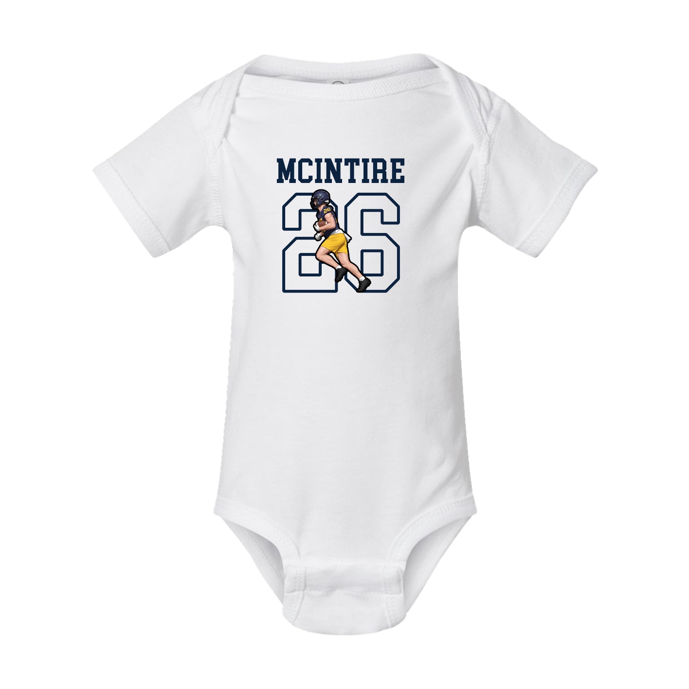 Baby Onesie — Shirsey in White