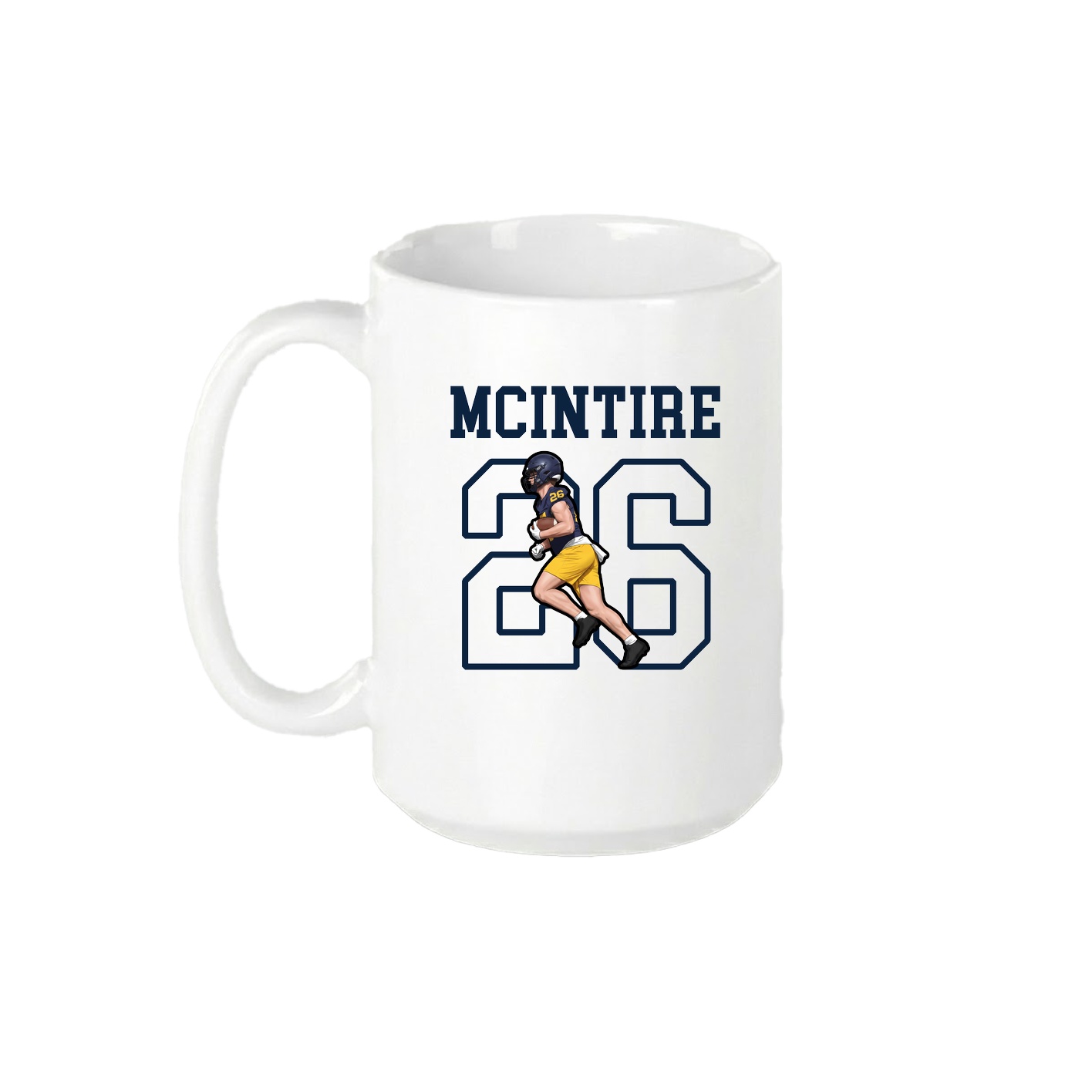 15oz Coffee Mug — Shirsey in White