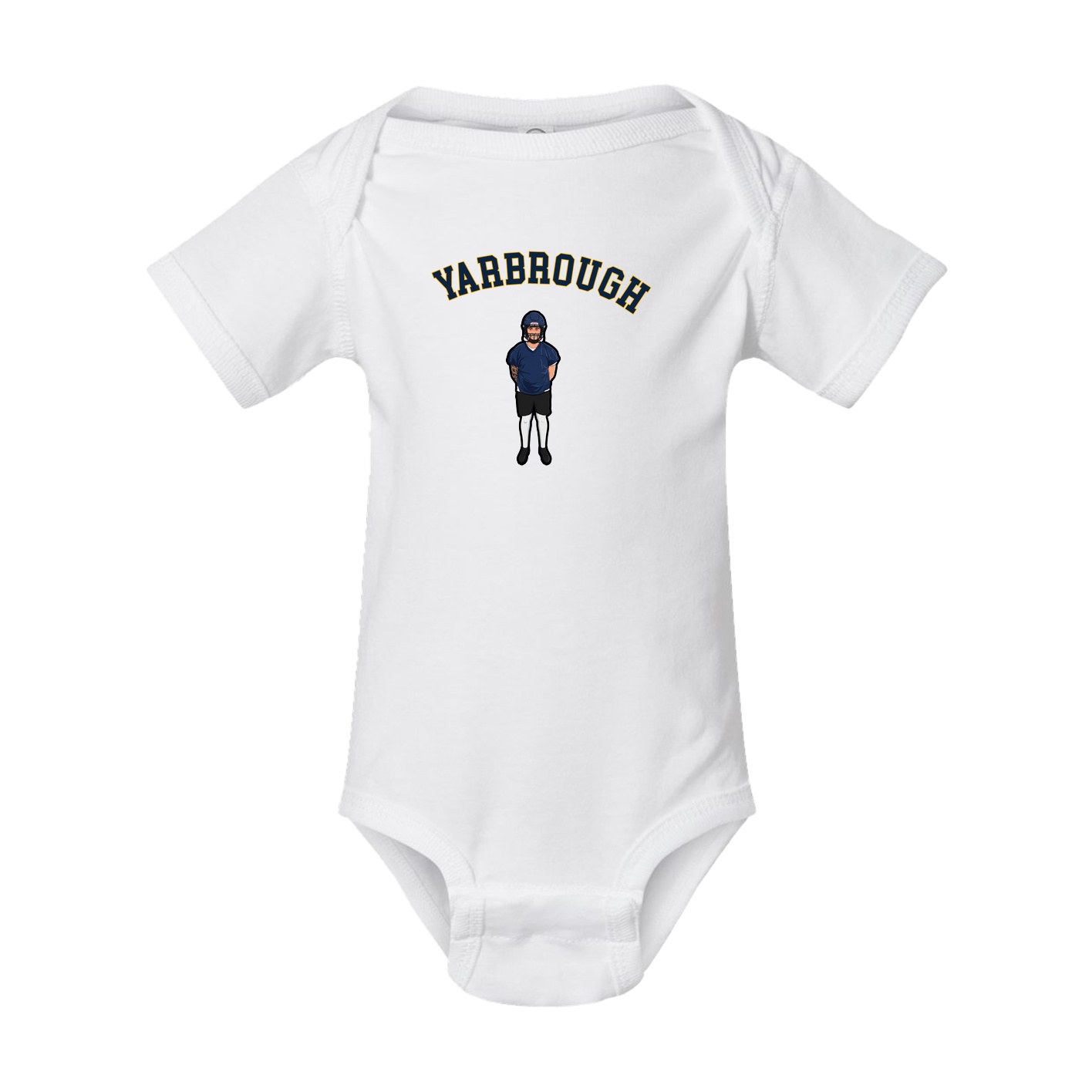Baby Onesie — Shirsey Arch in White