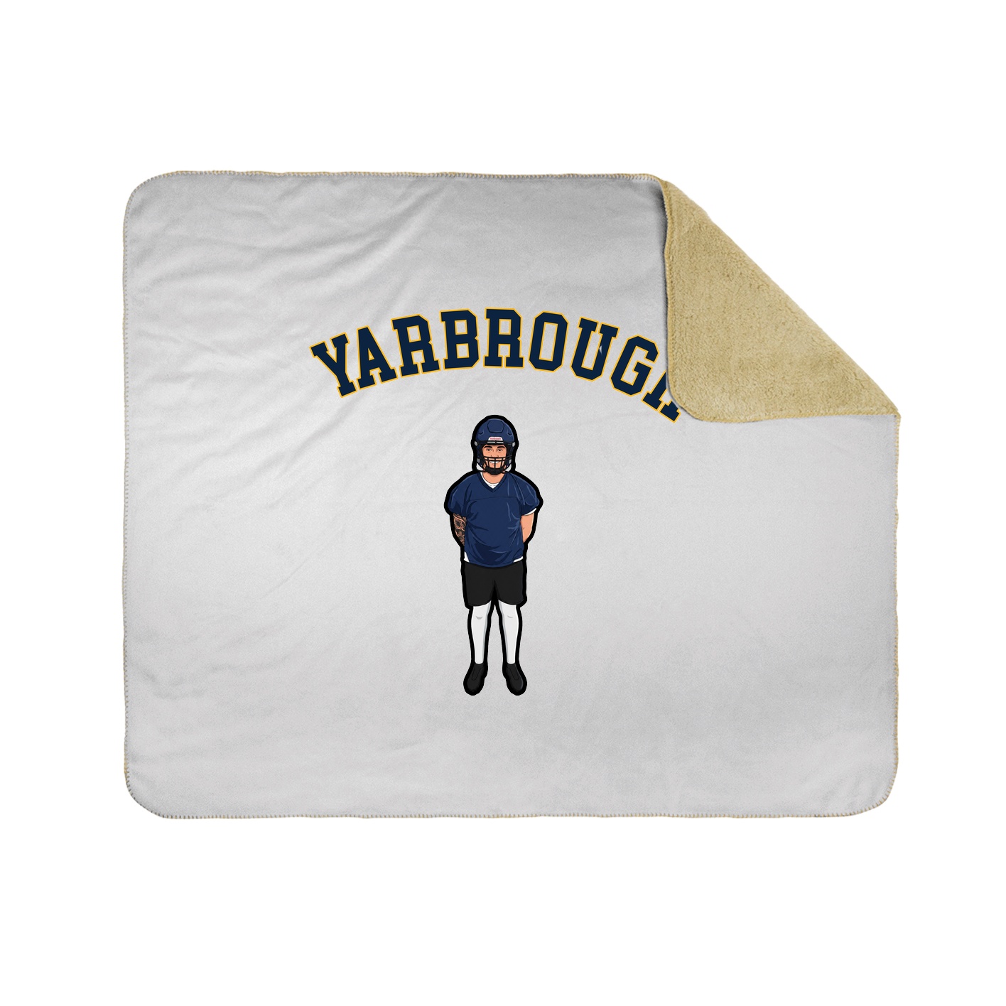 Throw Blanket — Shirsey Arch in White
