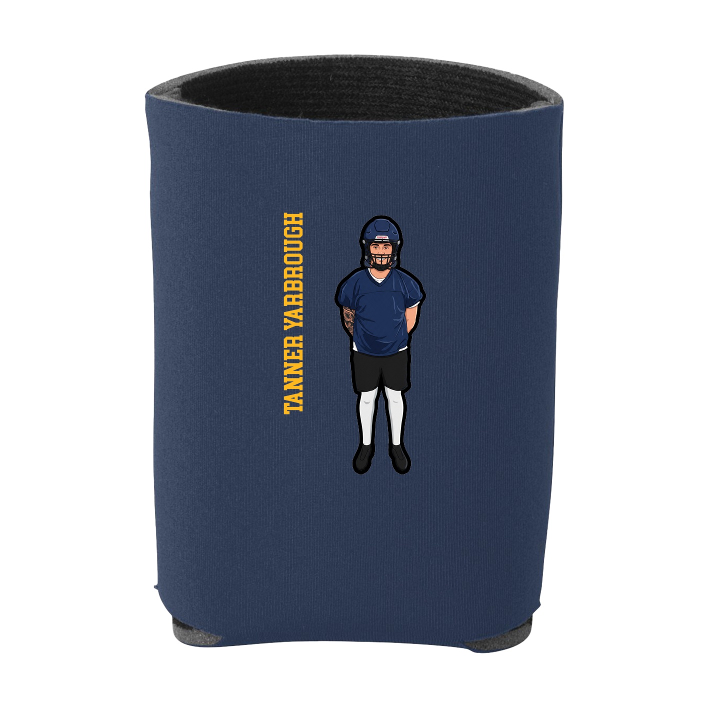 Can Holder — Name Vertical in Navy
