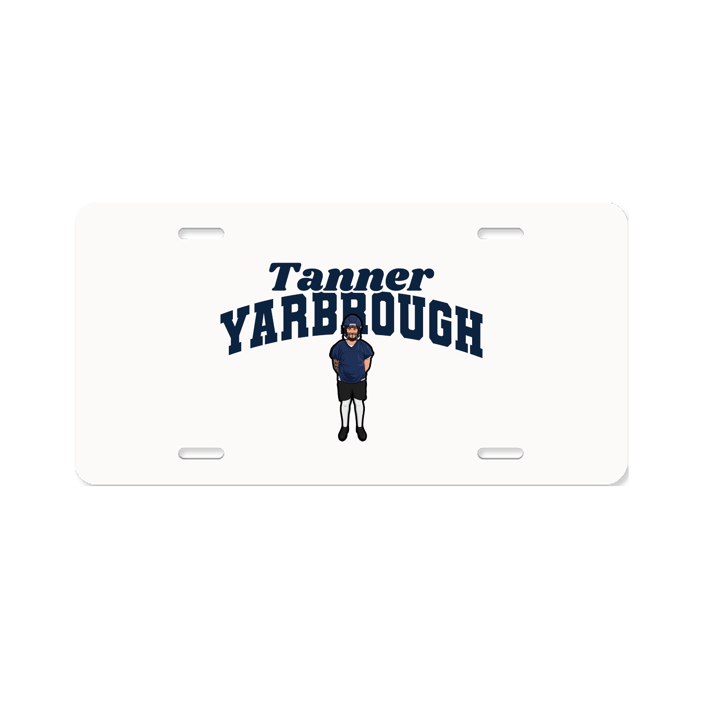 License Plate — Signature Arch in Classic