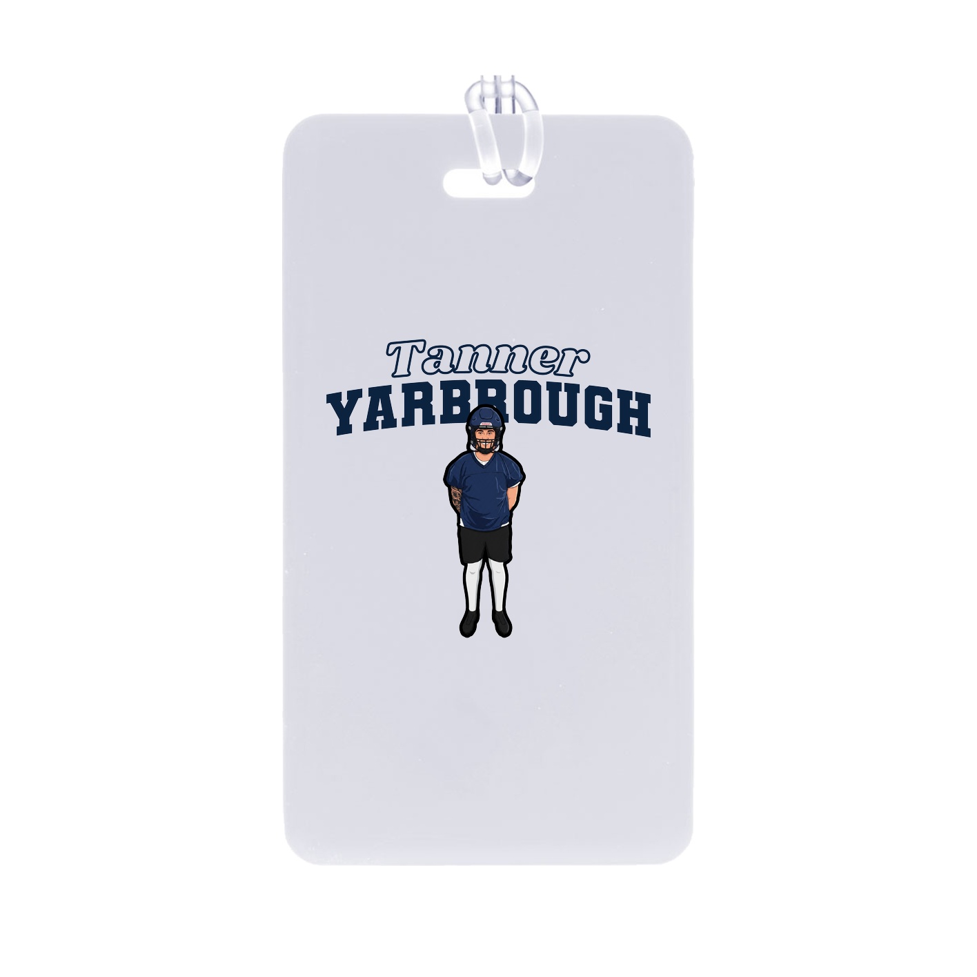 Bag Tag — Name Arch in Classic
