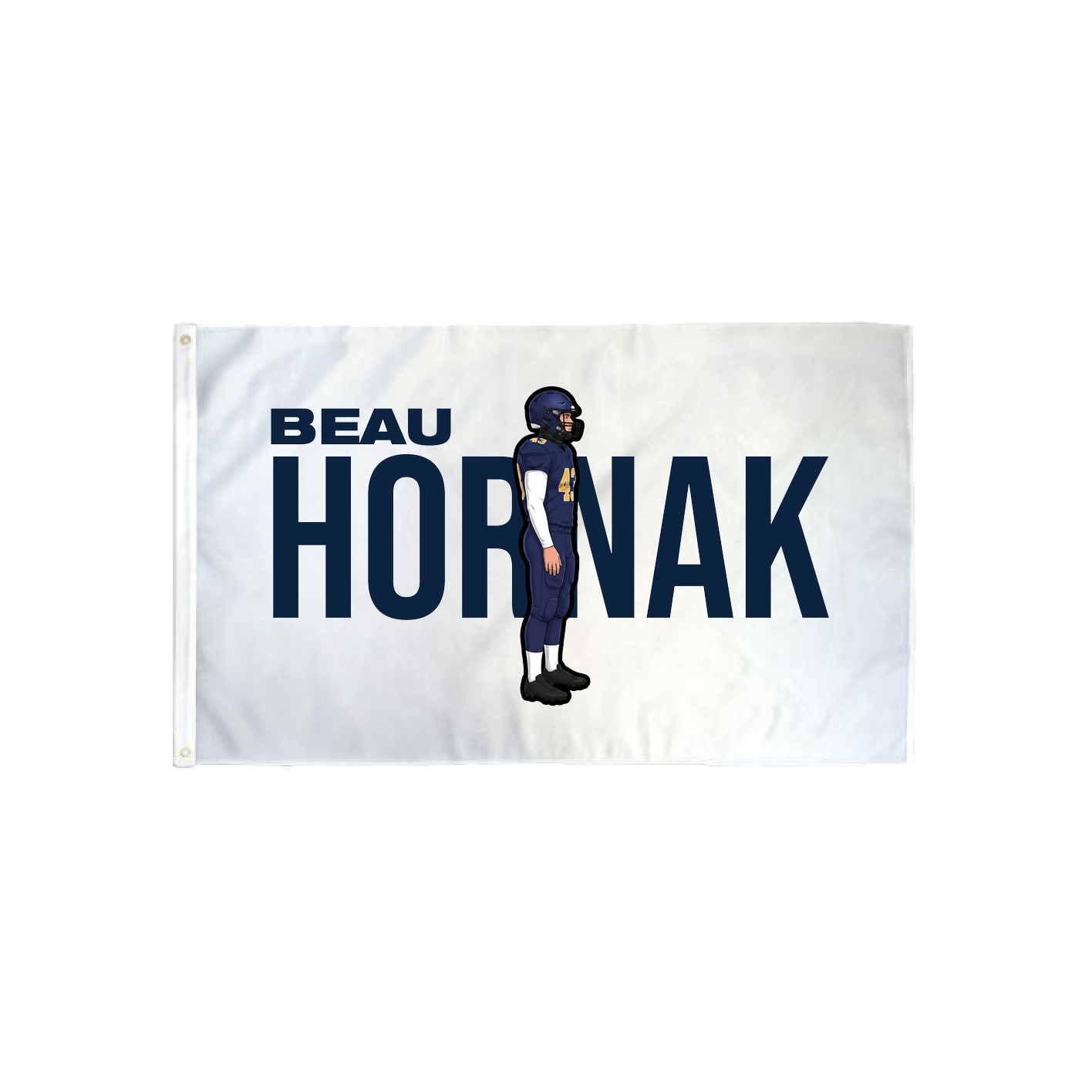 3x5 Flag — Player Name in Classic