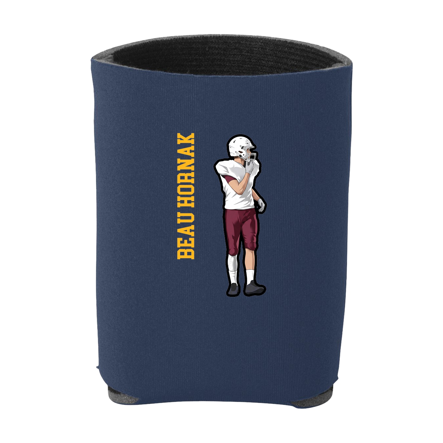 Can Holder — Name Vertical in Navy