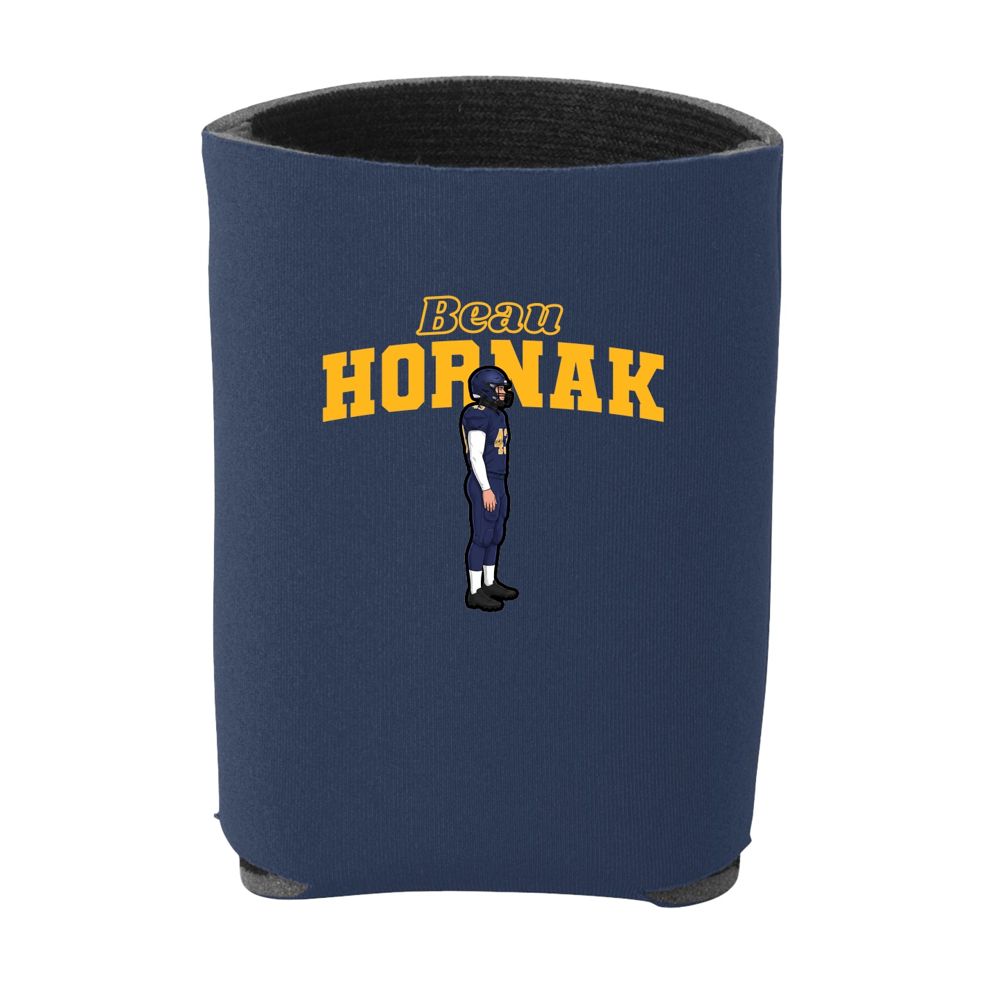 Can Holder — Name Arch in Navy